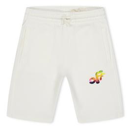 Off White Watercolour Shorts Infants