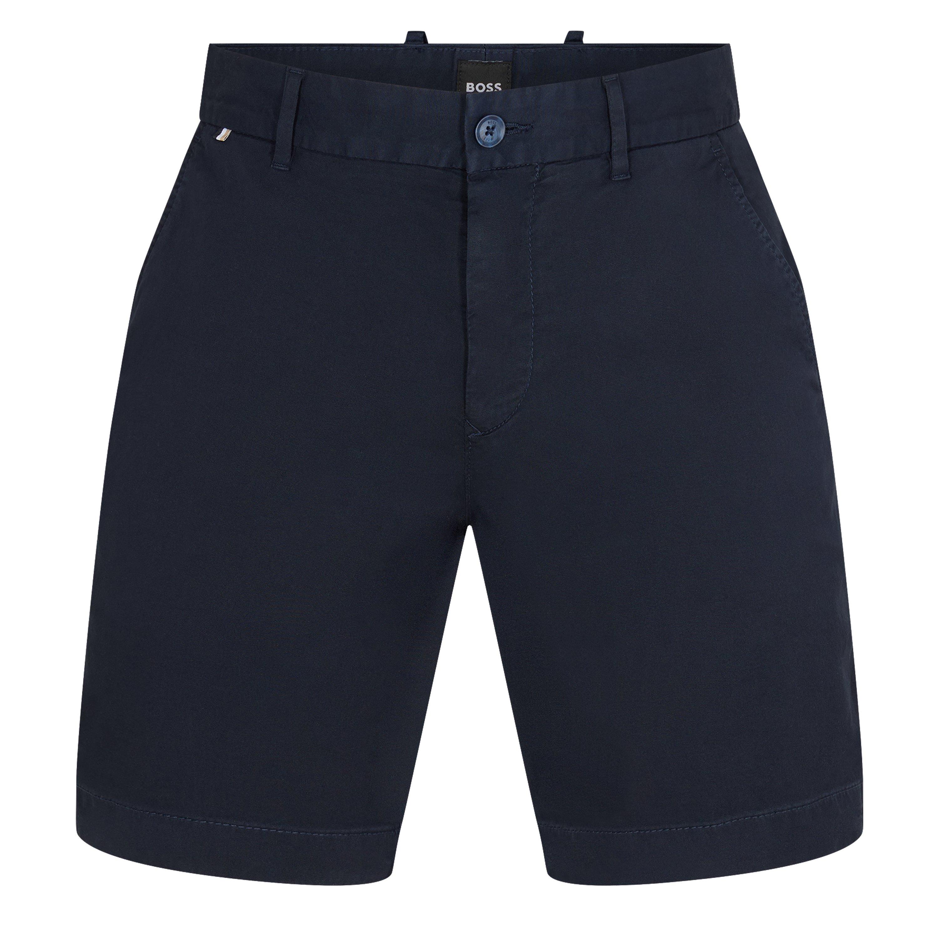 Dark Blue - Boss - Men's H Slice Chino Shorts - 1
