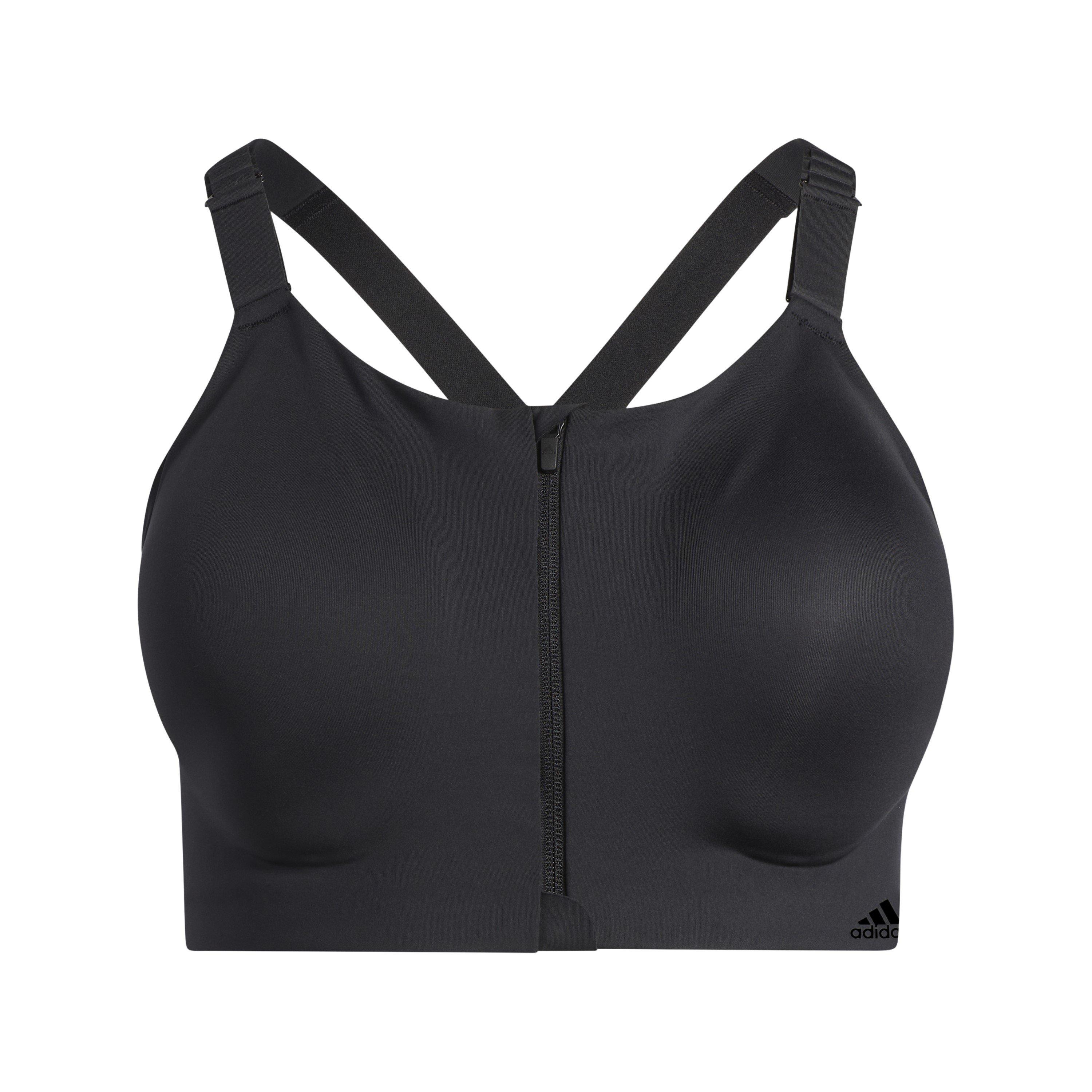 Adidas Women's Non-Wired High Impact Sports Bra - Black - 46B