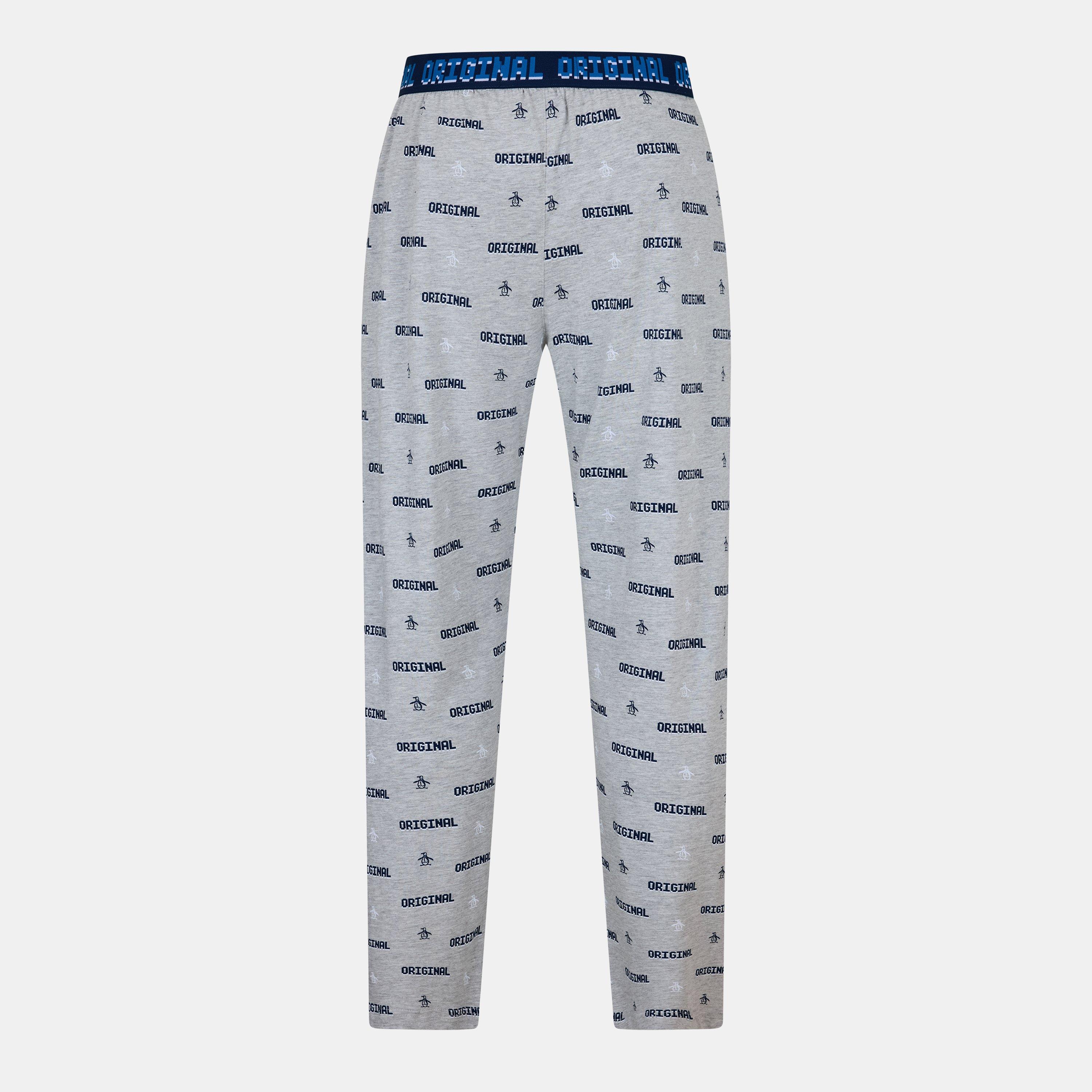 Grå - Penguin - Ppx8 1Pk Jersey Trouser Oa Mens - 2