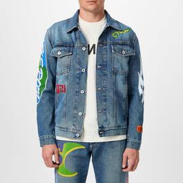 Heron Preston Globe Collage Jacket