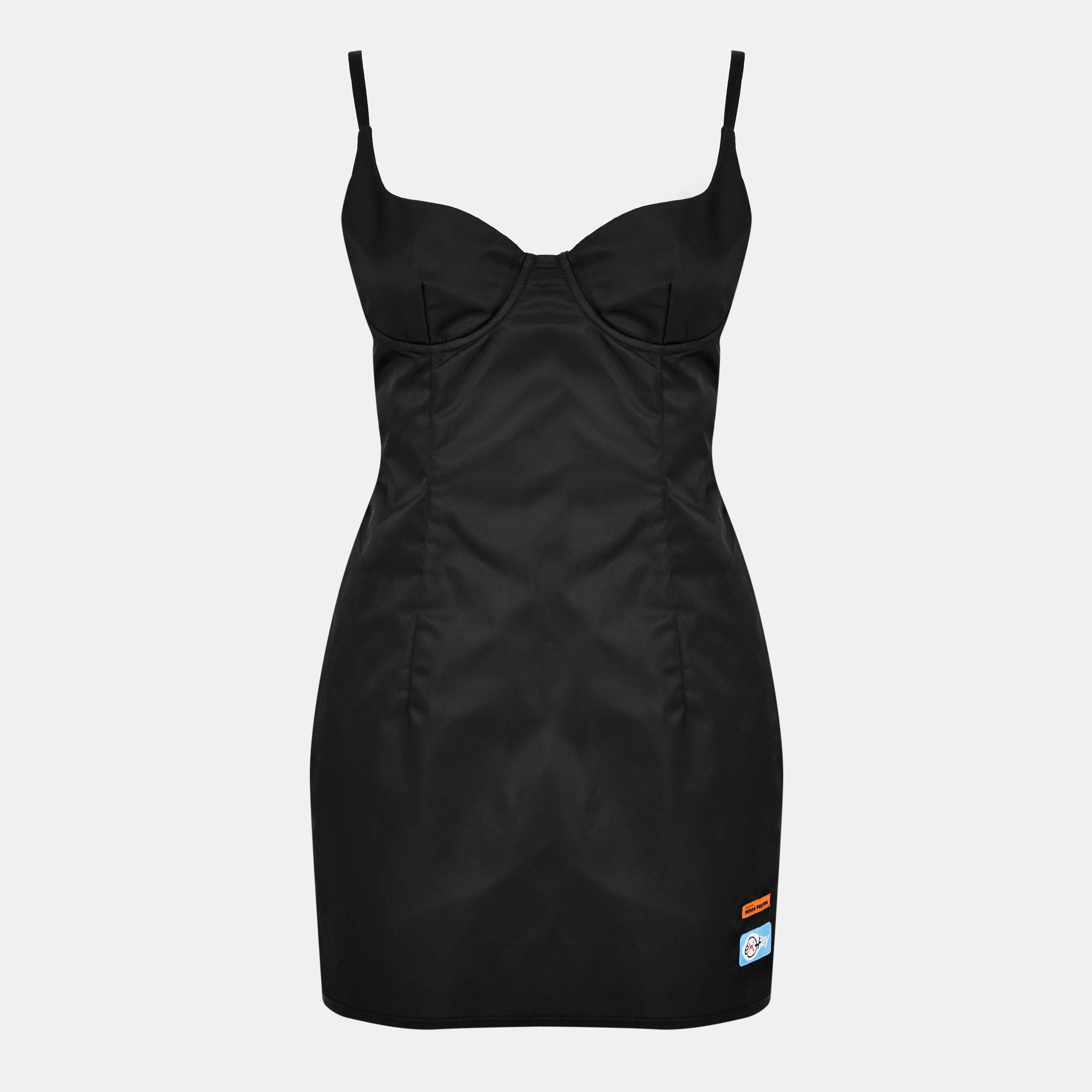 Heron Preston Women's Nylon Corset Dress - Black - 6 (38)