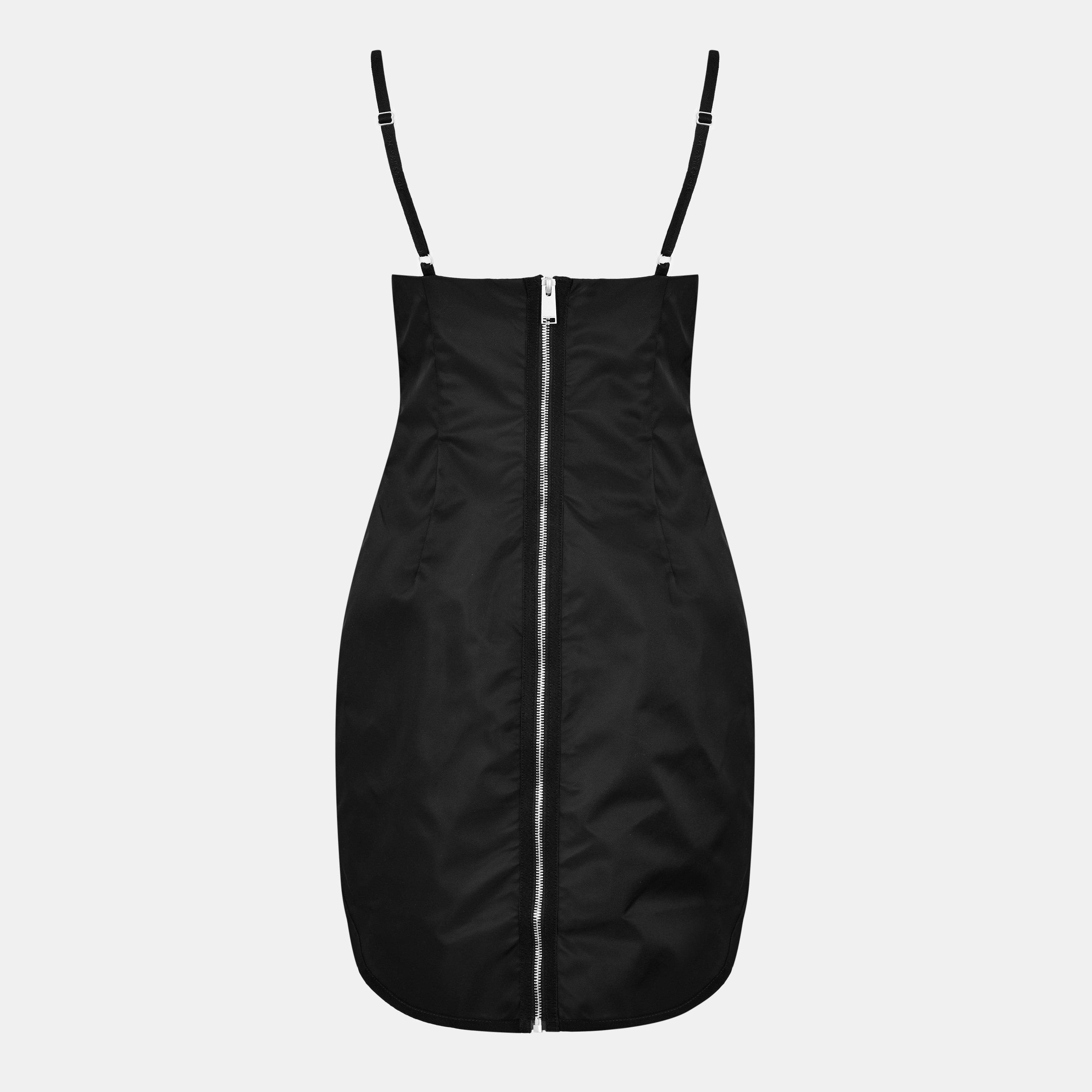 Black - Heron Preston - Women's Nylon Corset Dress - 2