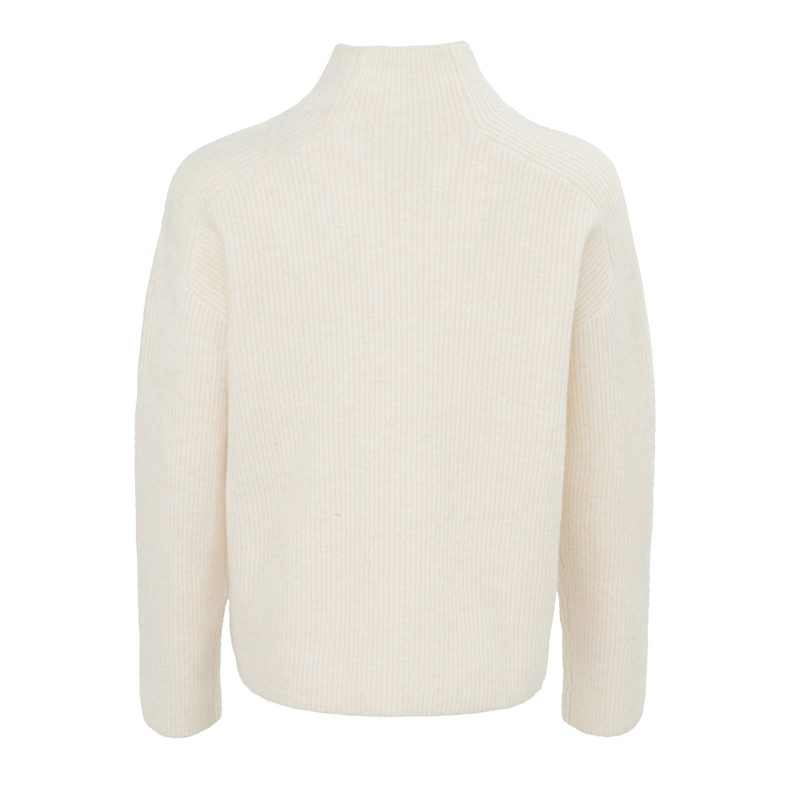 White - Miso - Rib Jumper Women - 2