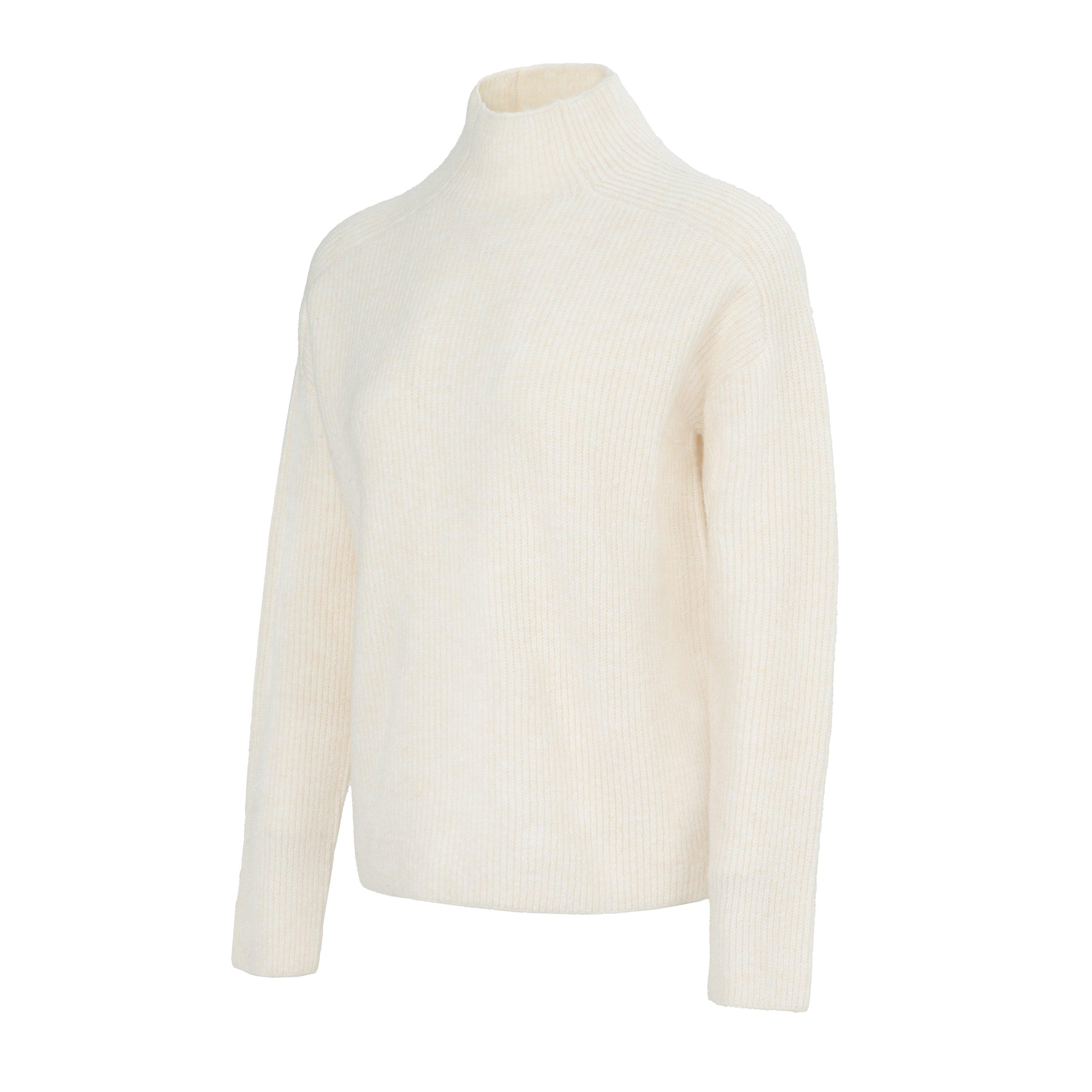 White - Miso - Rib Jumper Women - 3