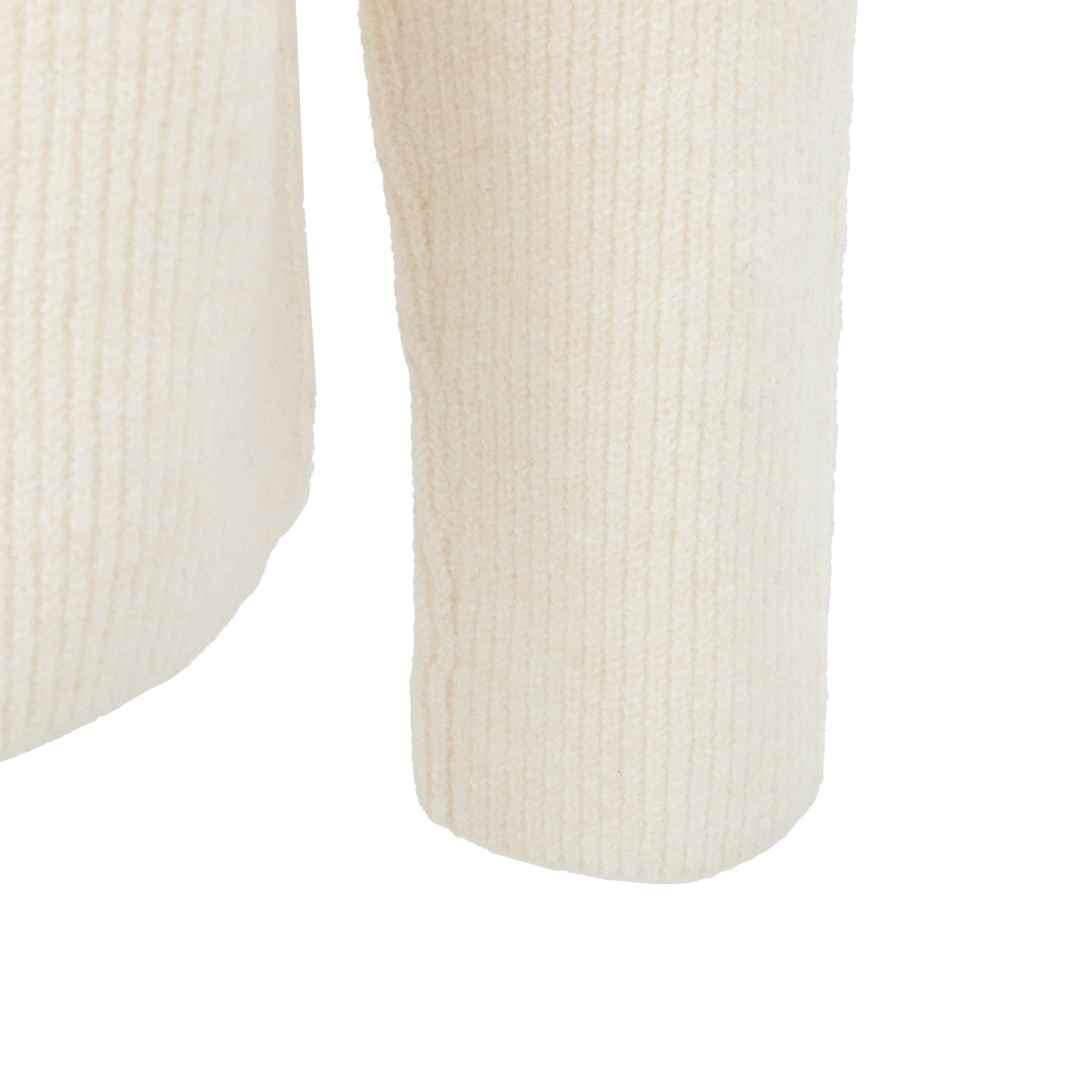 White - Miso - Rib Jumper Women - 4