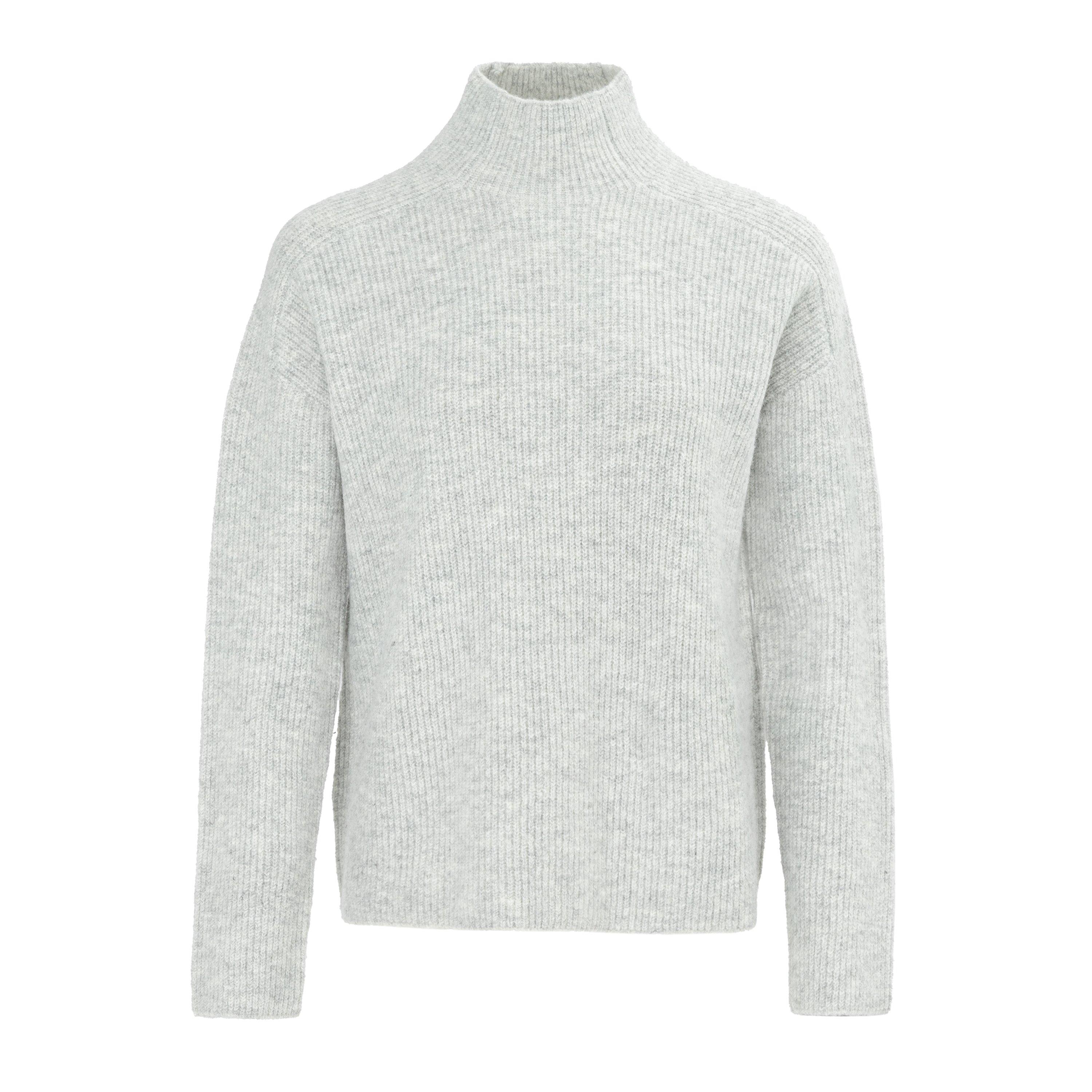 Miso Women's Rib Jumper - Light Grey - 12 (M)