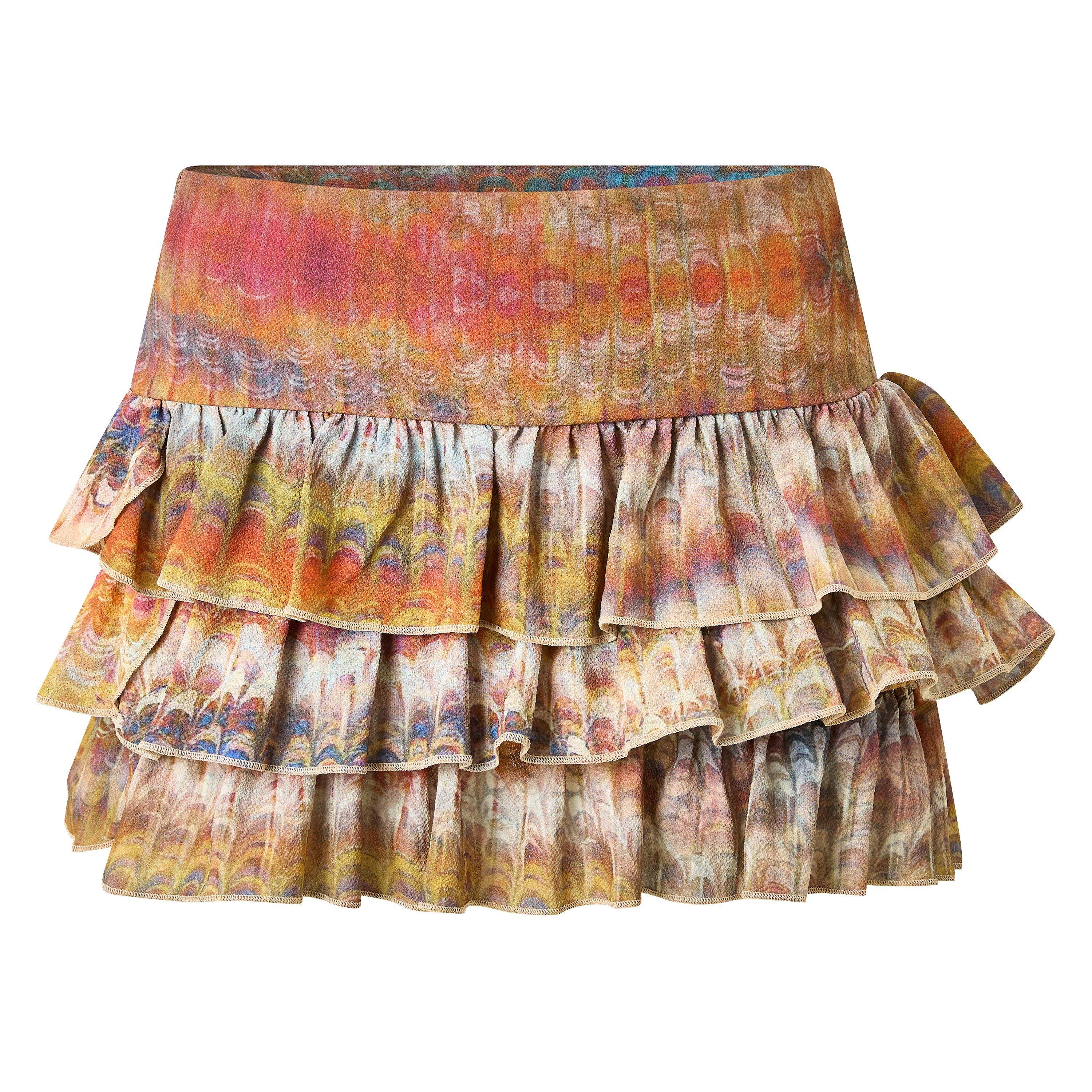 Grace Jacob Women's Tora Ruffle Mini Skirt