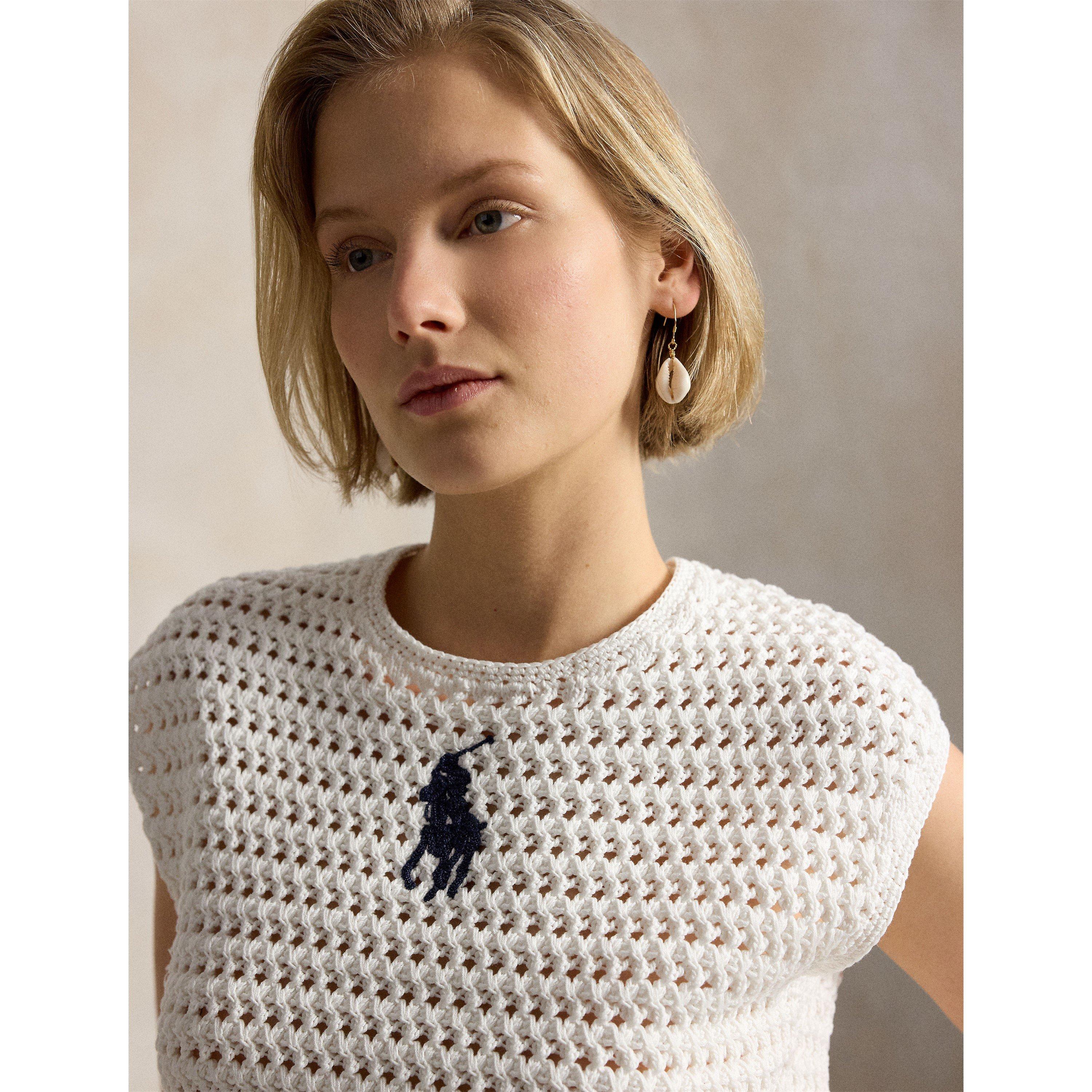 BLACK - Polo Ralph Lauren - Women's Knitted Sweater Vest - 4