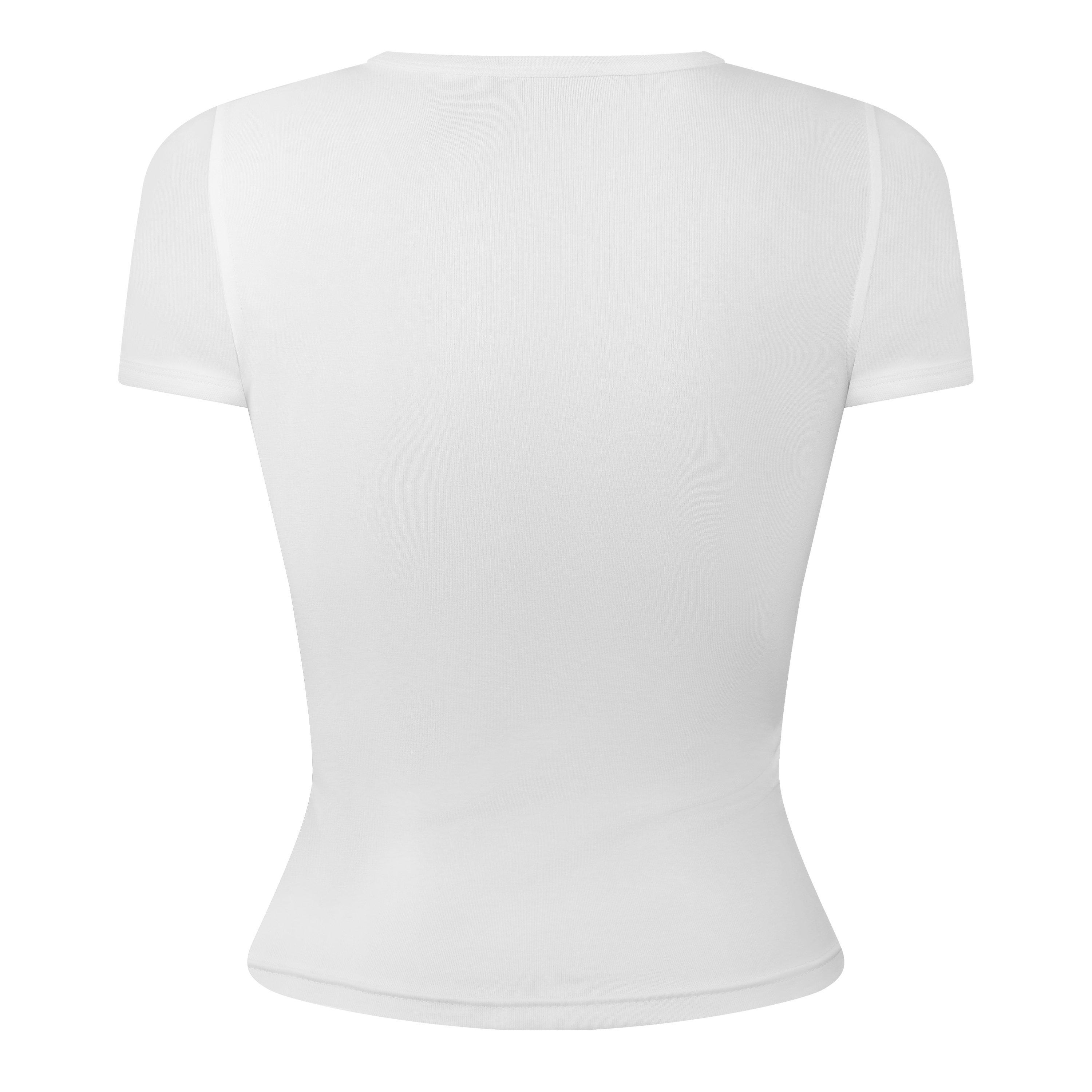 White - Diesel - Women's Baby Tees - 2