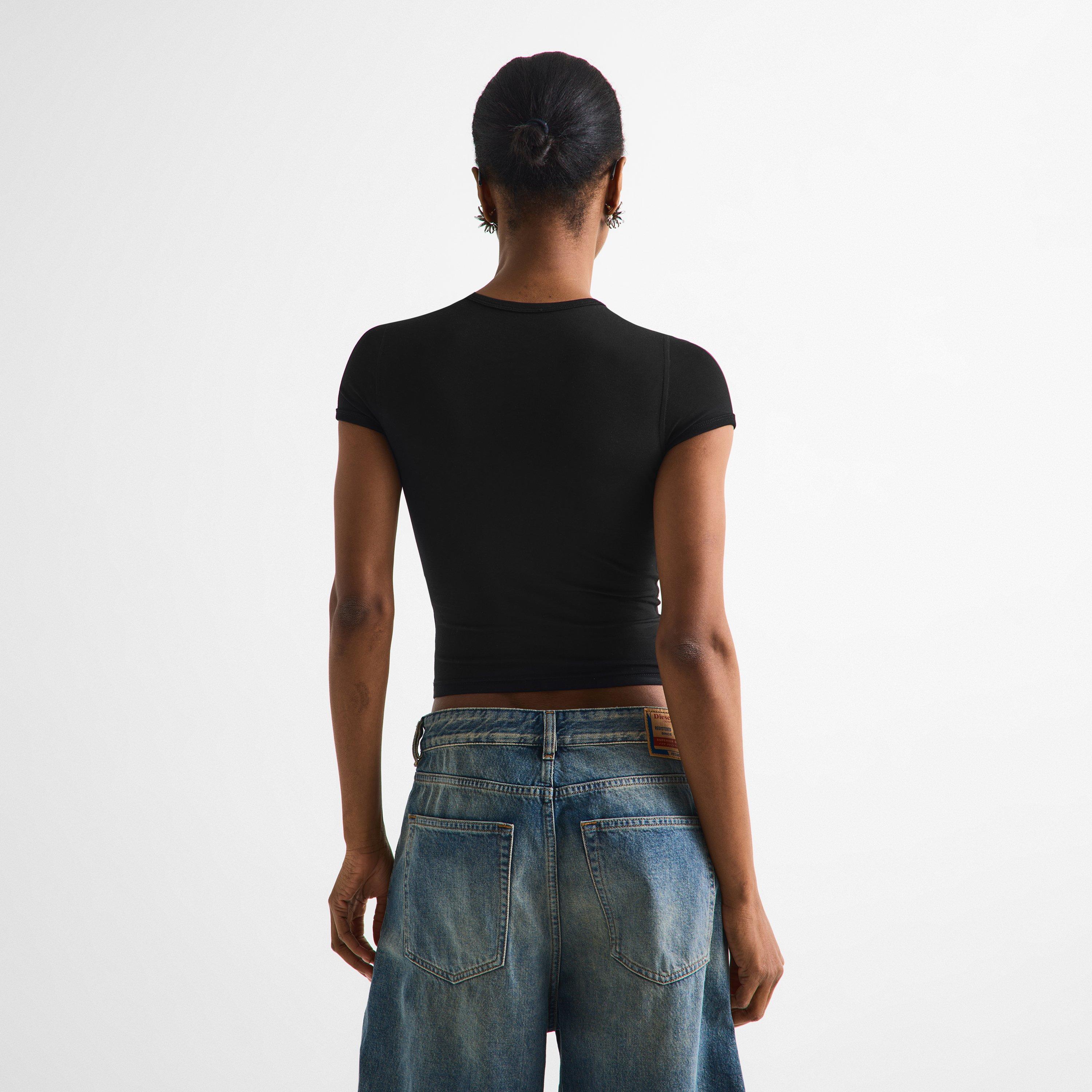 Black - Diesel - Women's Baby Tees - 4