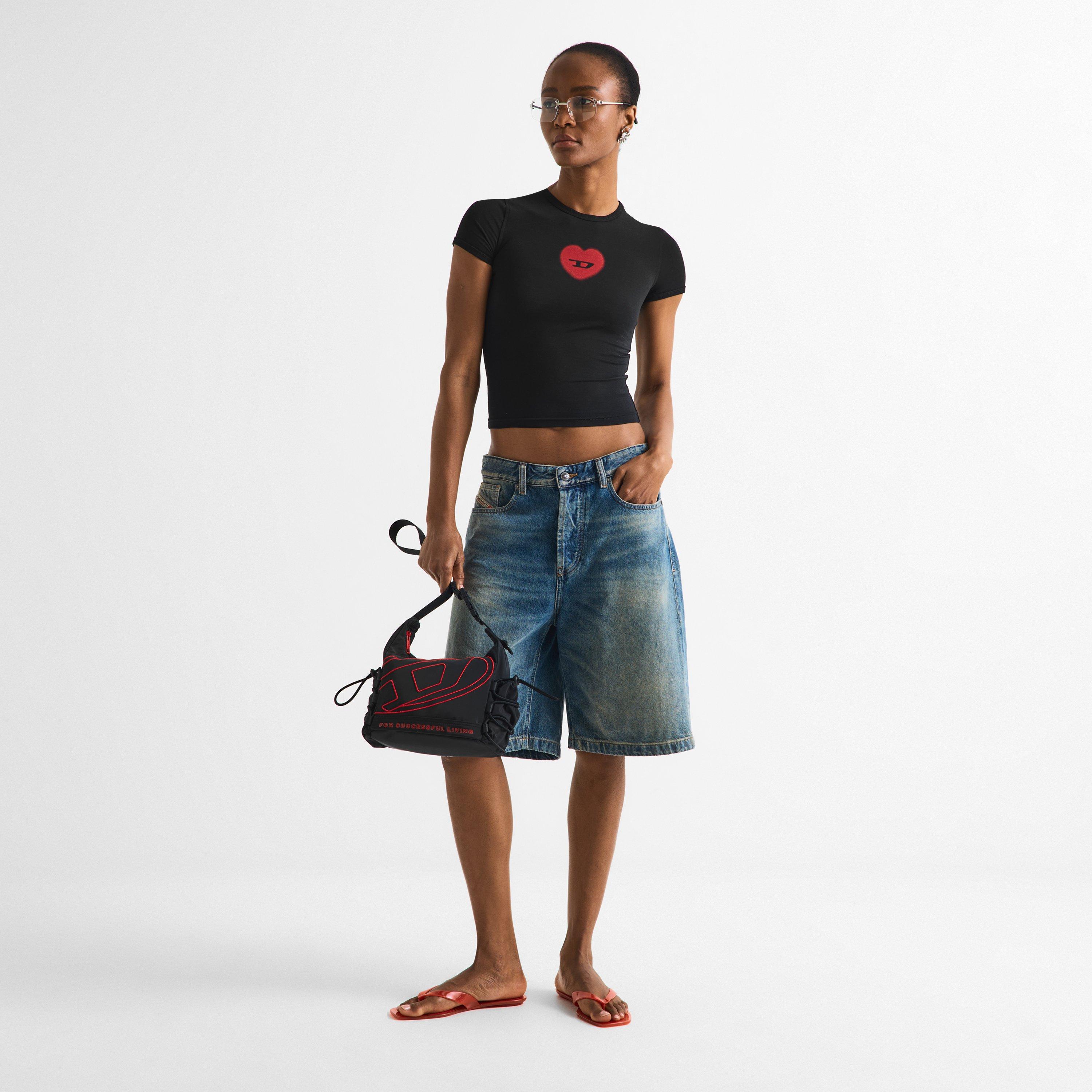 Black - Diesel - Women's Baby Tees - 6