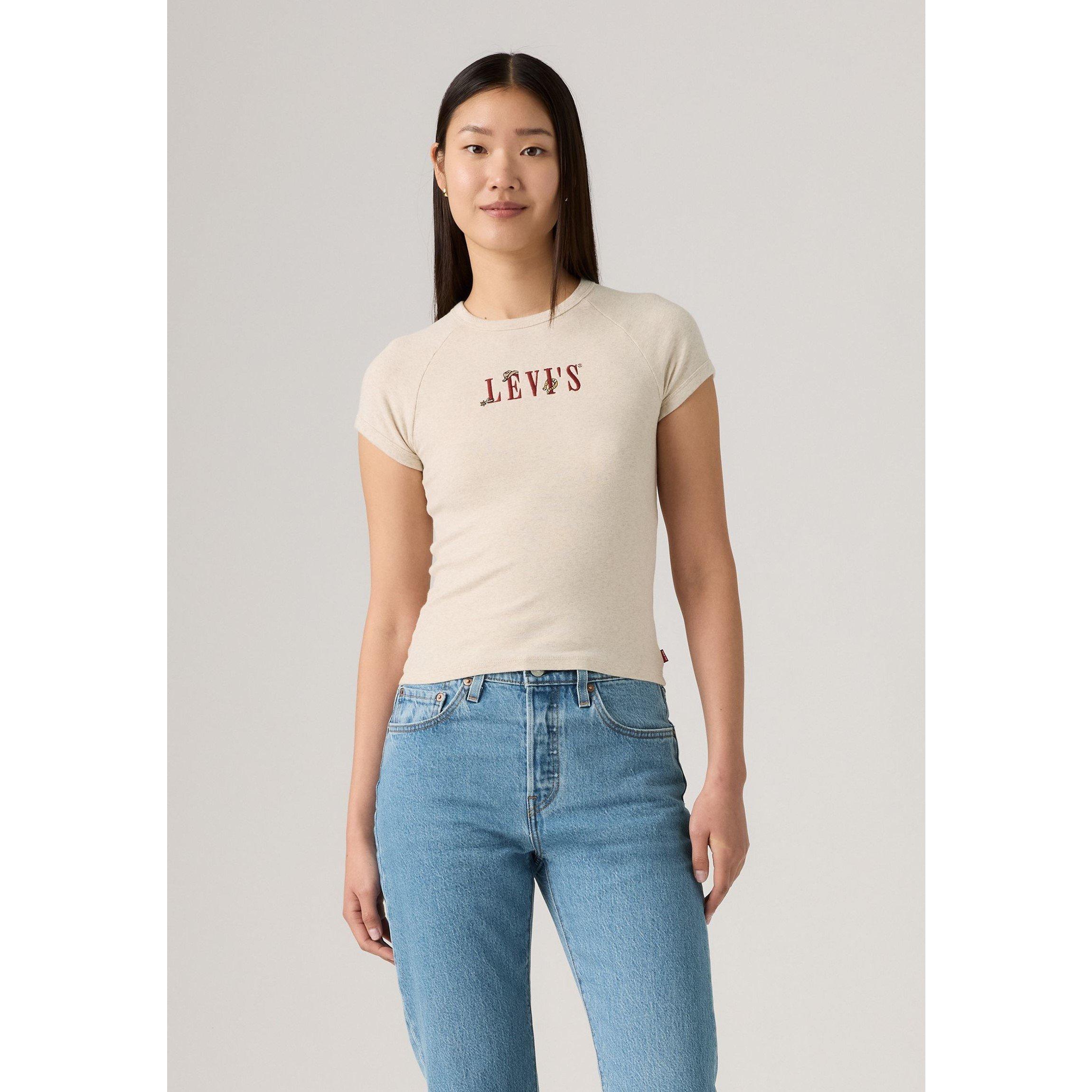 Serif Wn Motifs - Levis - Women's Riley Rag Baby Tee - 3