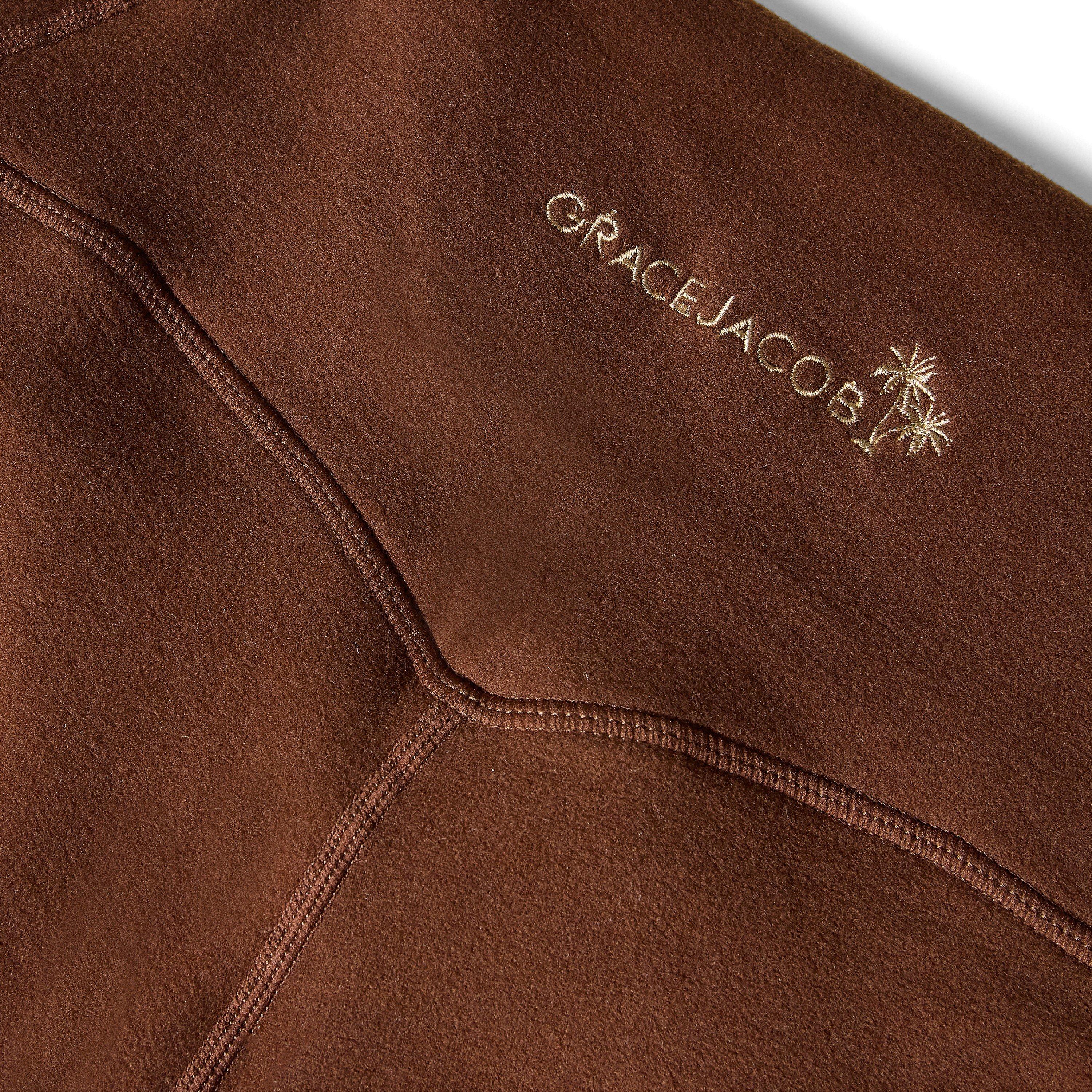 Choc Brown - Grace Jacob - Women's Espresso Flared Trousers - 3