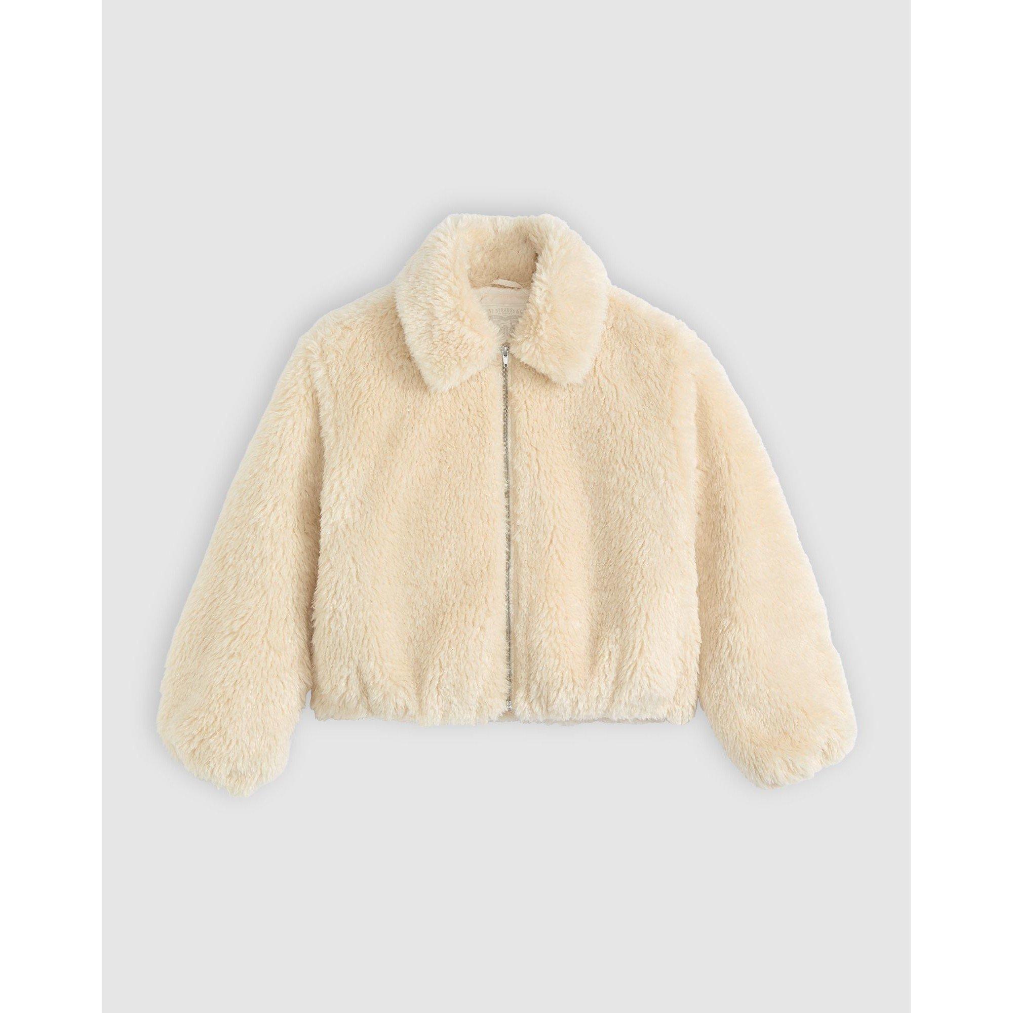 White Swan - Levis - Women's Elle Sherpa Lined Denim Sherpa Jacket - 1