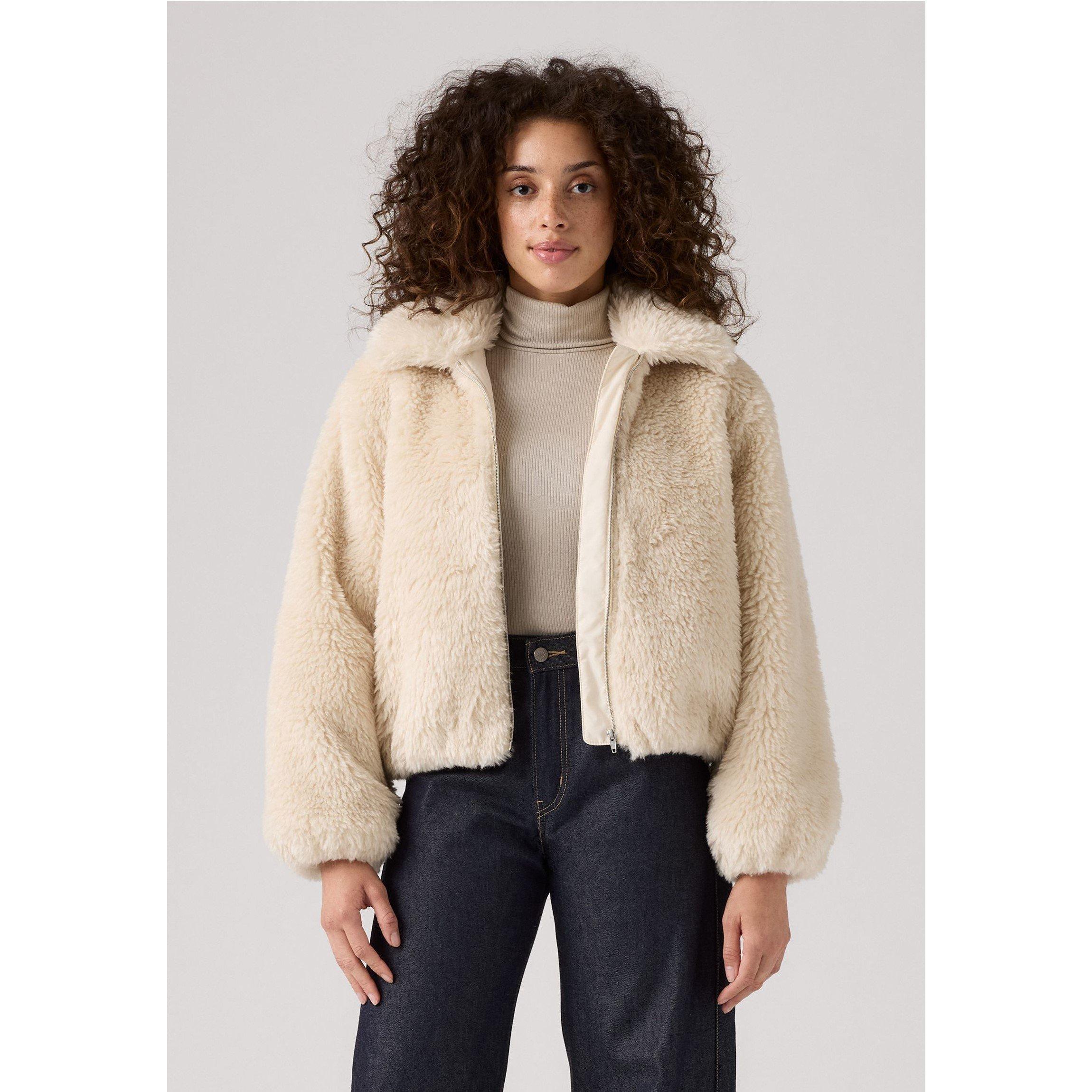 Levis Women's Elle Sherpa Lined Denim Sherpa Jacket | Sports Direct