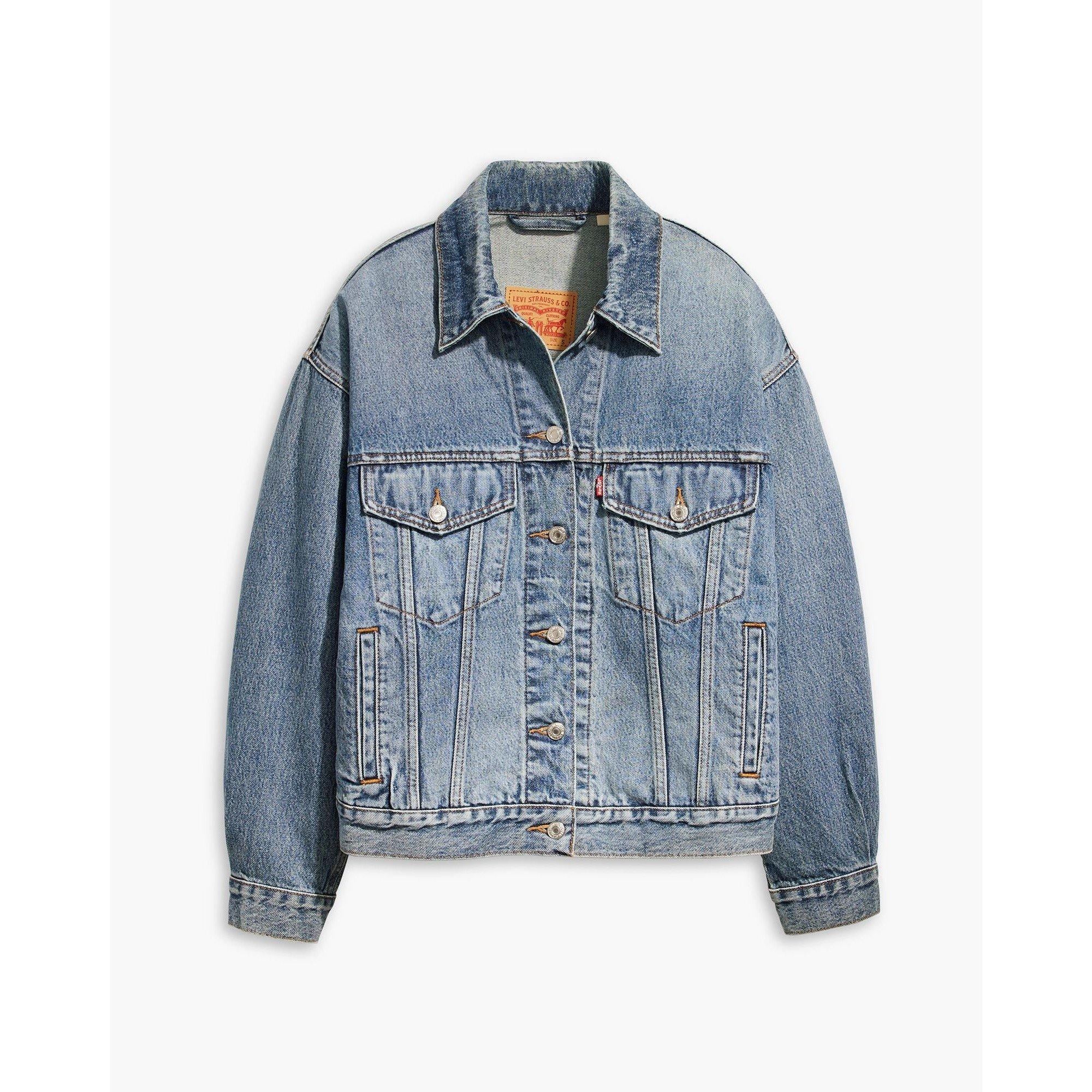 Levis Women's Turning Heads Trucker Be Kind Rewind Denim Jacket