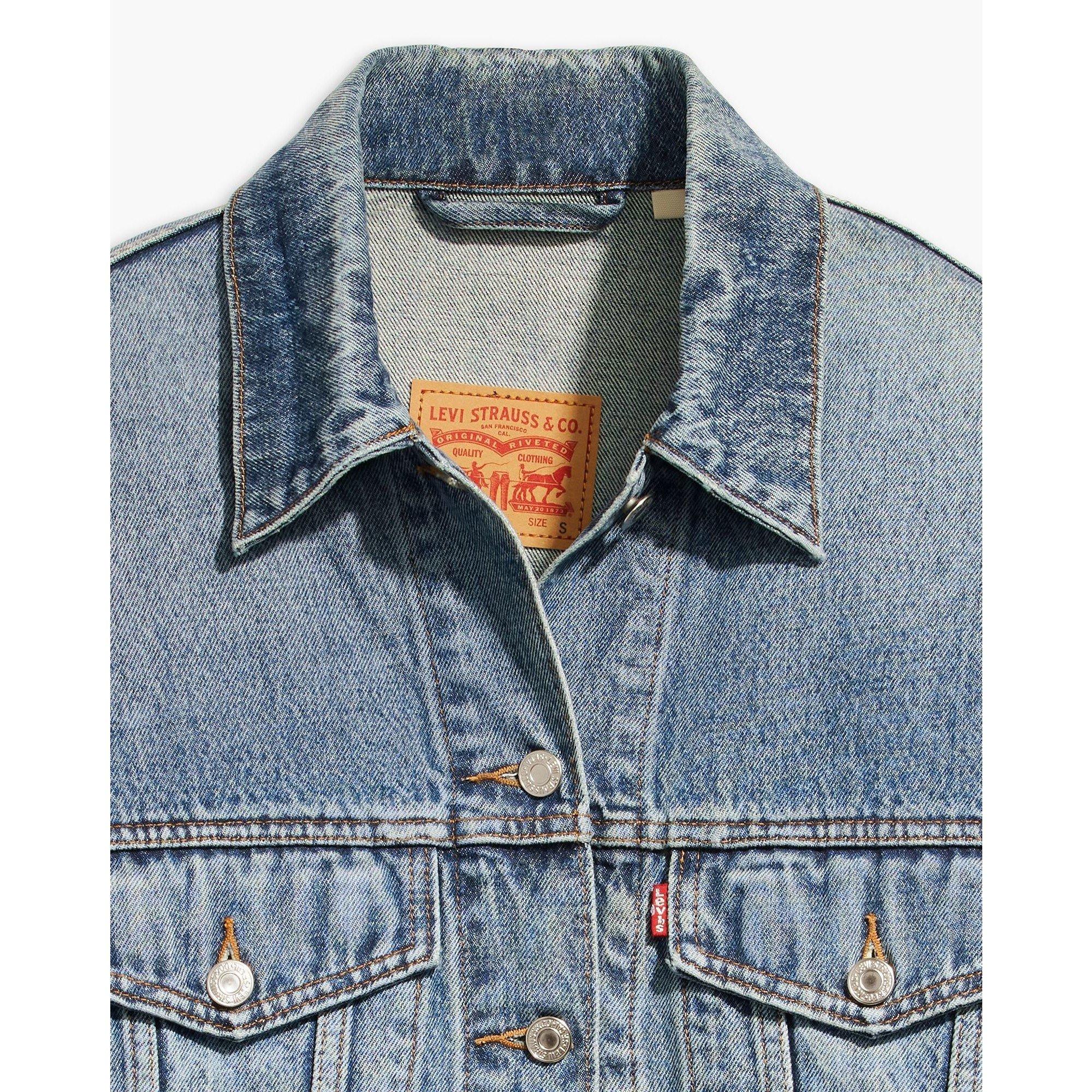 Turning Heads - Levis - Women's Trucker Be Kind Rewind Denim Jacket - 5