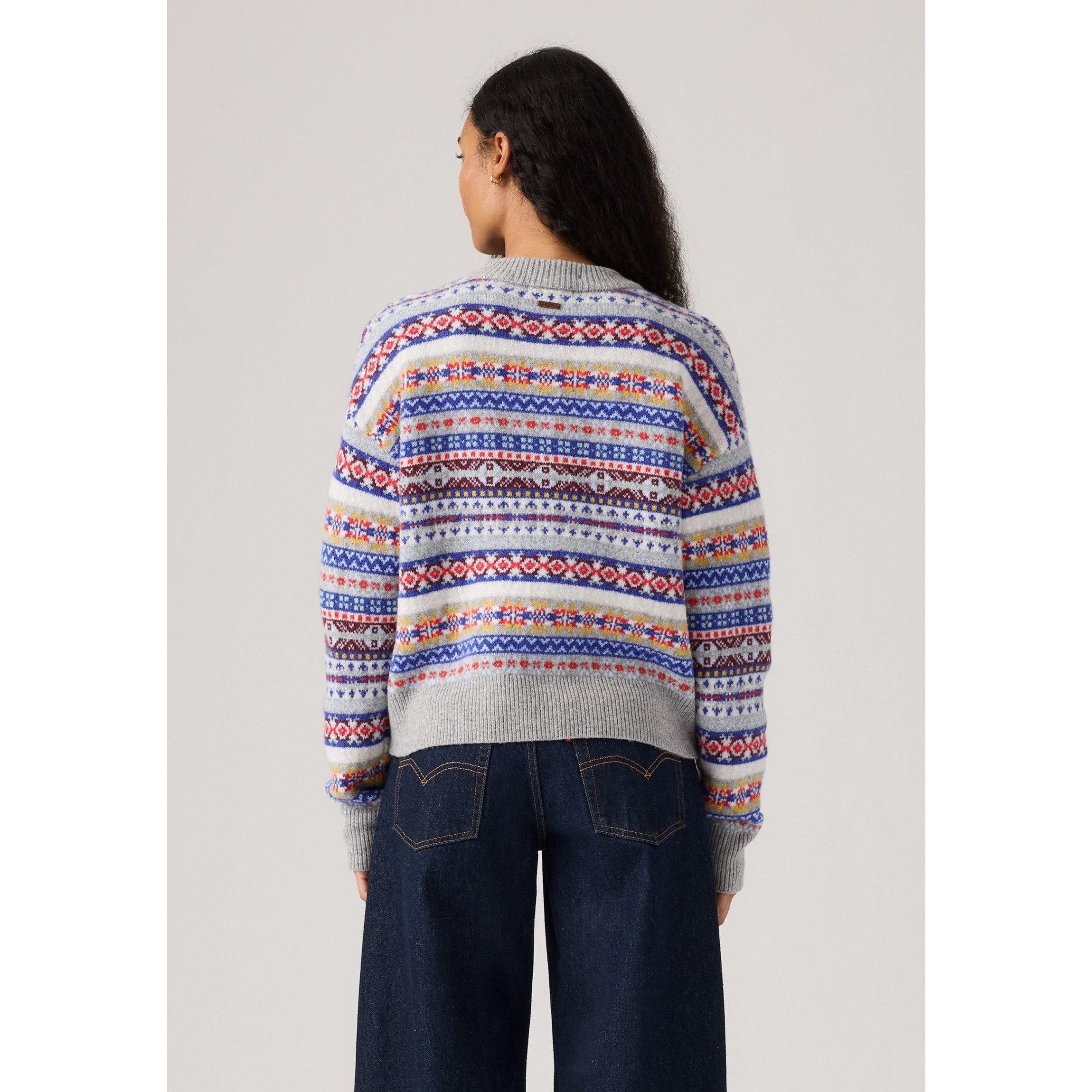 Les Fairisle - Levis - Women's Ines Fairs Crew Neck Jumper - 4