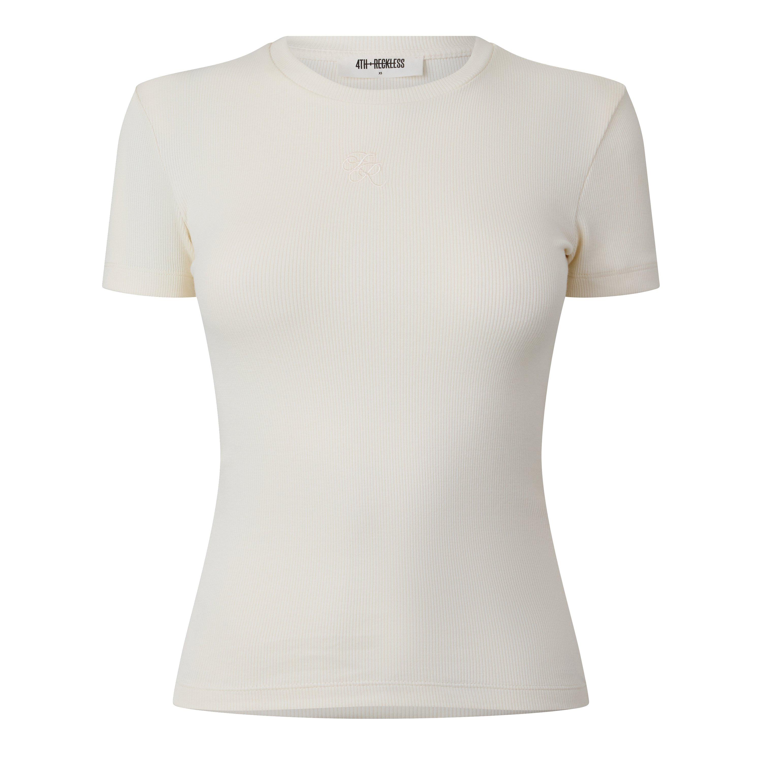 White - 4th and Reckless - Women's Baby T-Shirt - 1