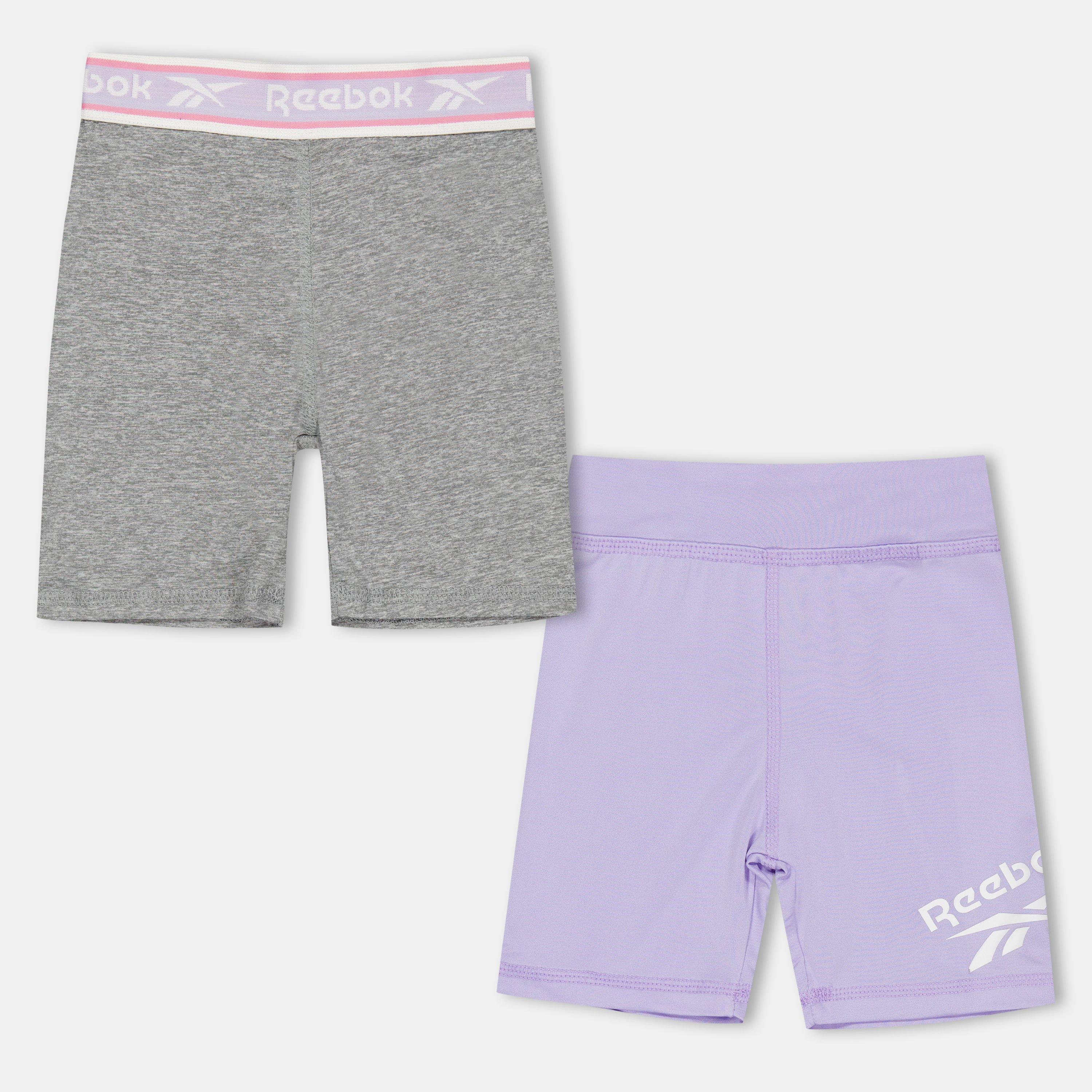 Lavender - Reebok - Kids' Jersey Jogger Shorts - 1