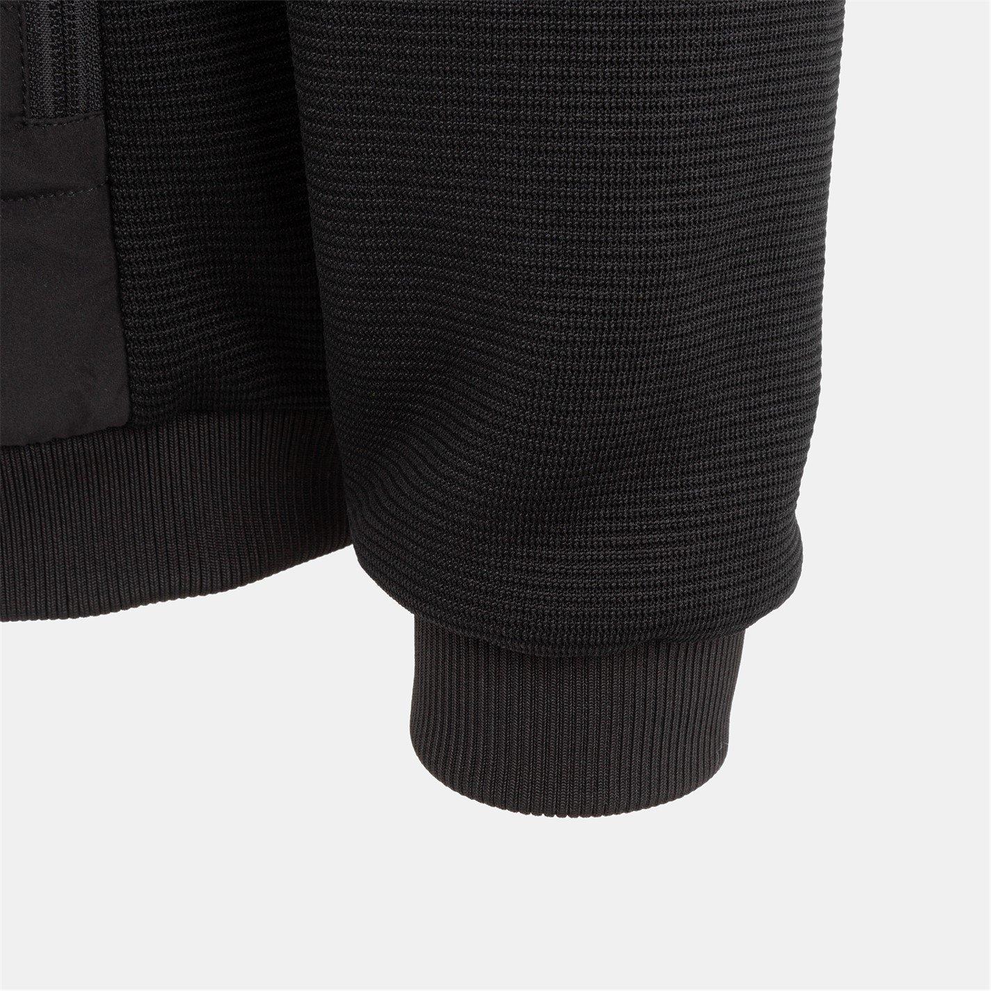 Black - Dunlop - Hybrid Baffle Work Long Sleeve Full Zip Softshell Jacket - 4