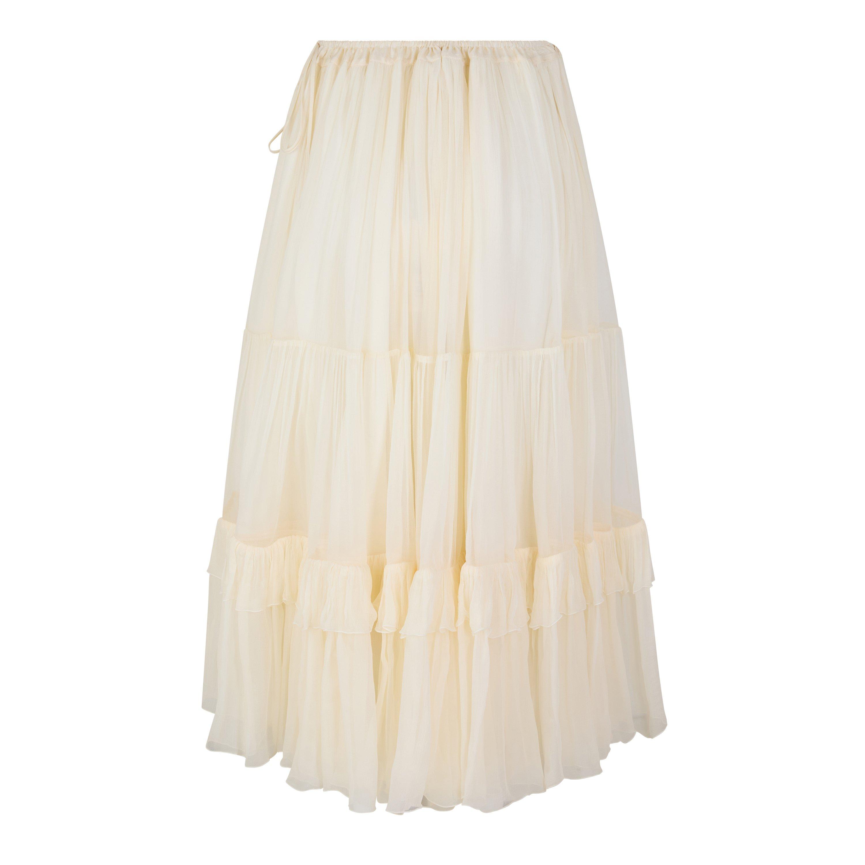 Pristine White - Chloe - Chloe Mousseline Ski Ld64 - 2
