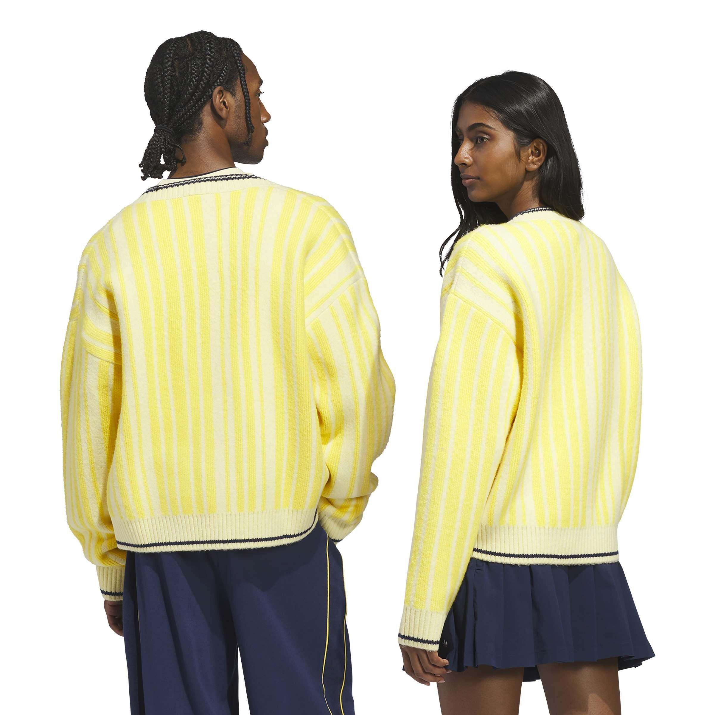 Yellow/White - adidas Originals - Men's Tennis Cardigan - 3