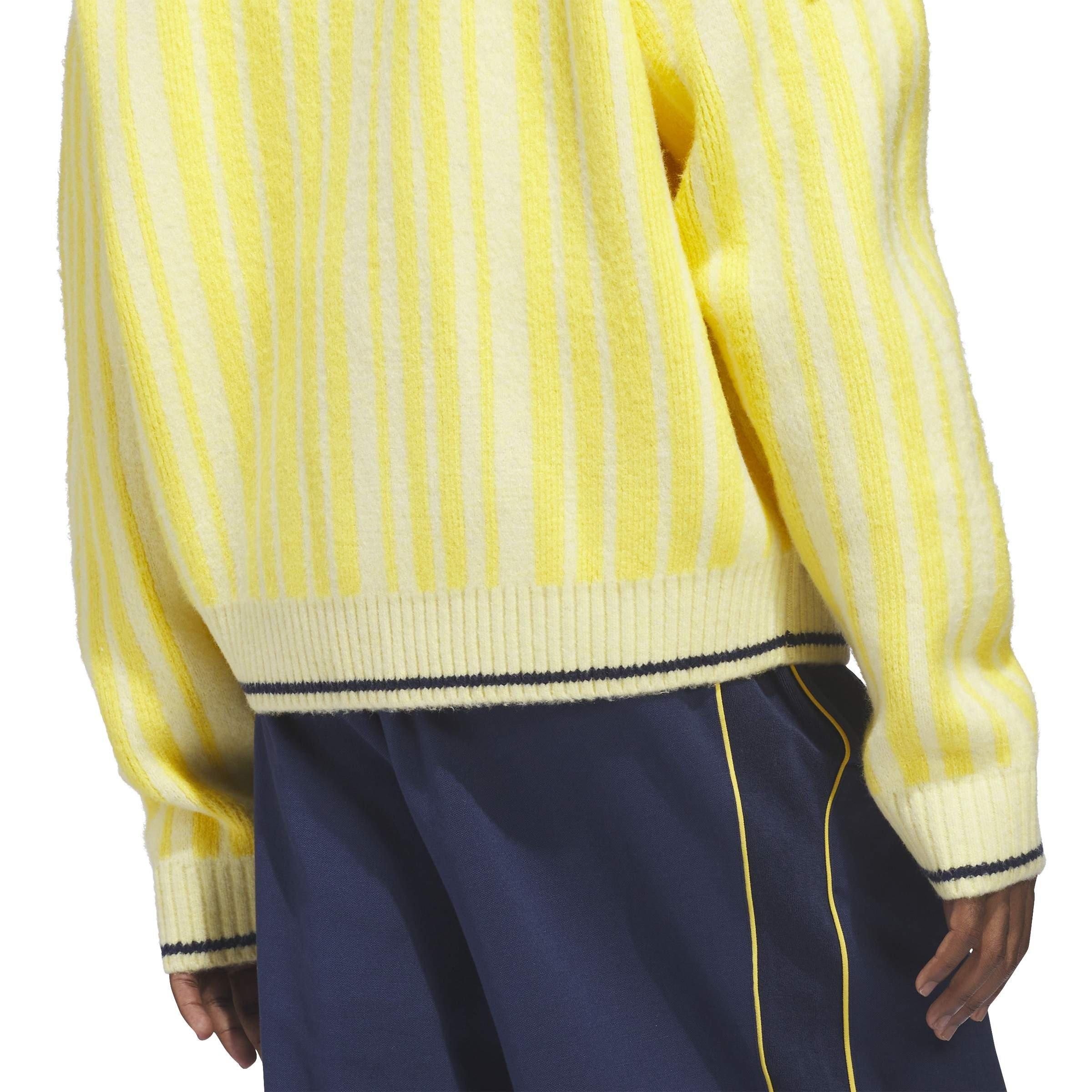 Yellow/White - adidas Originals - Men's Tennis Cardigan - 8