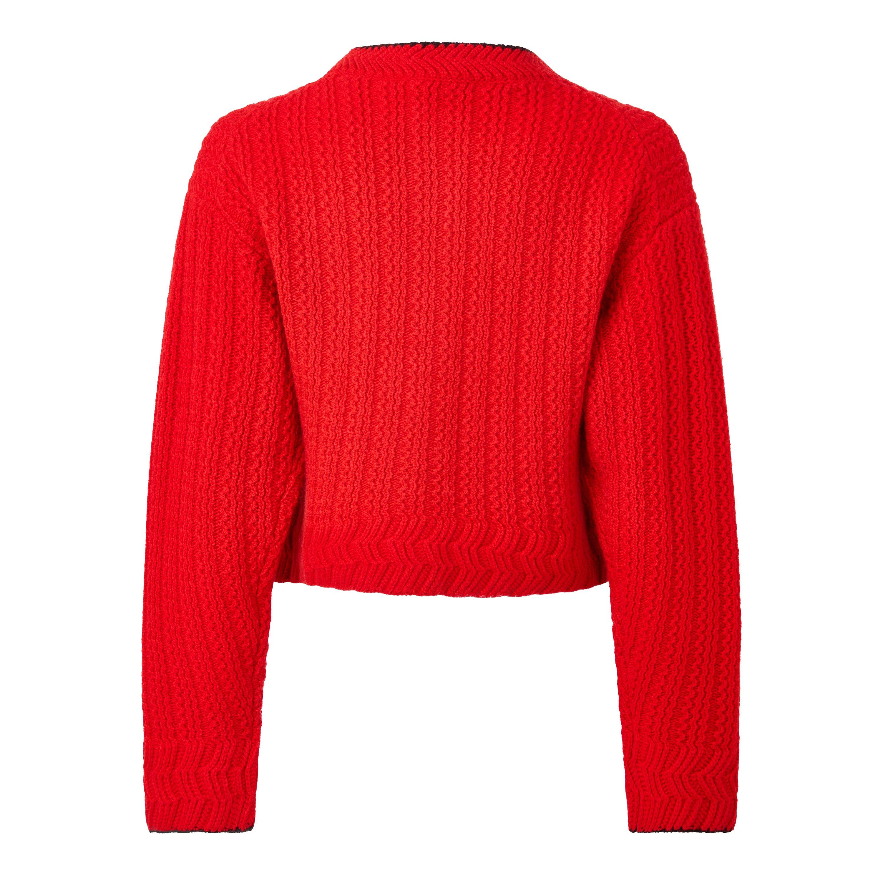 Tulip Red - Chloe - Chloe Embroidered Ca Ld64 - 2