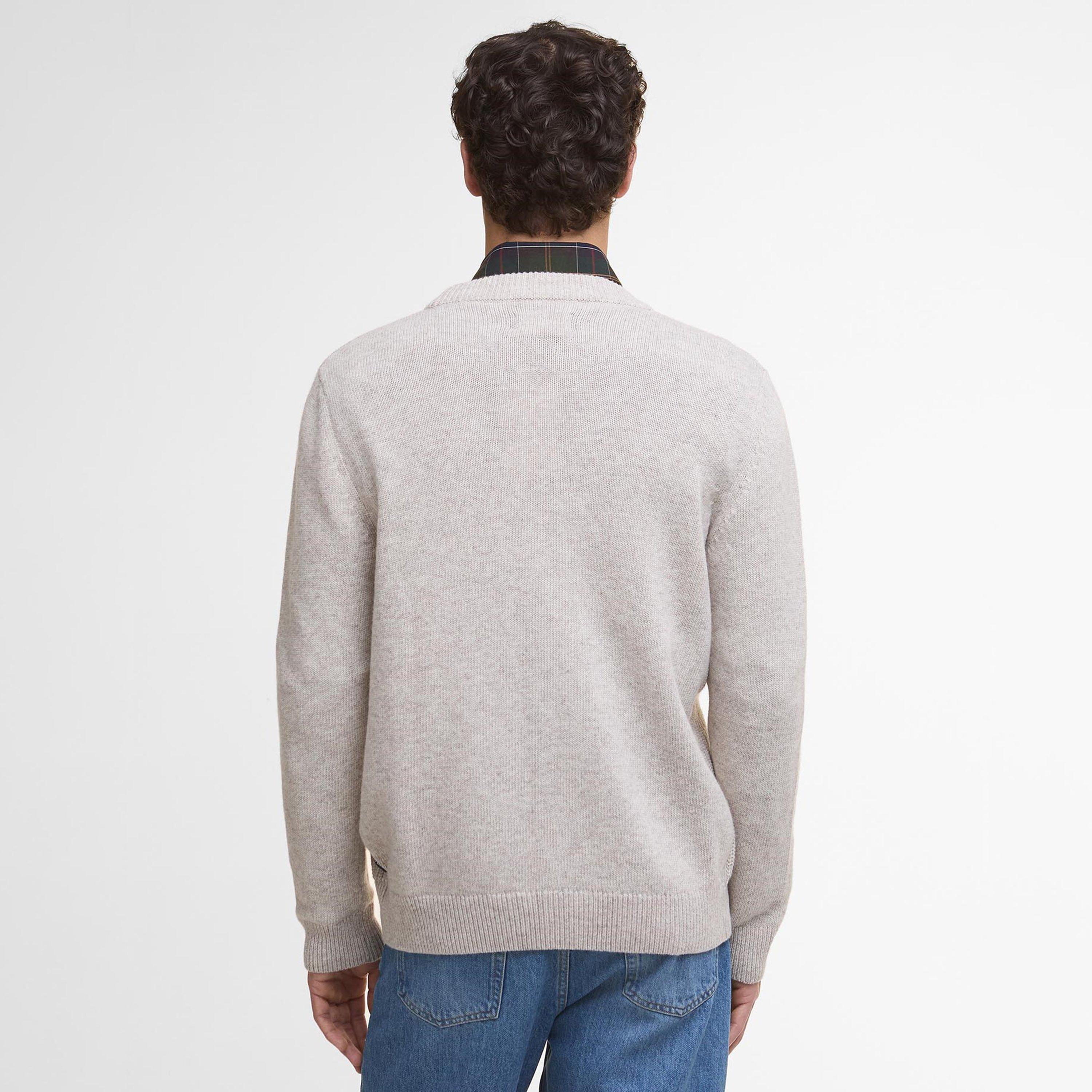 Mist GY18 - Barbour - Mainland Cardigan - 3