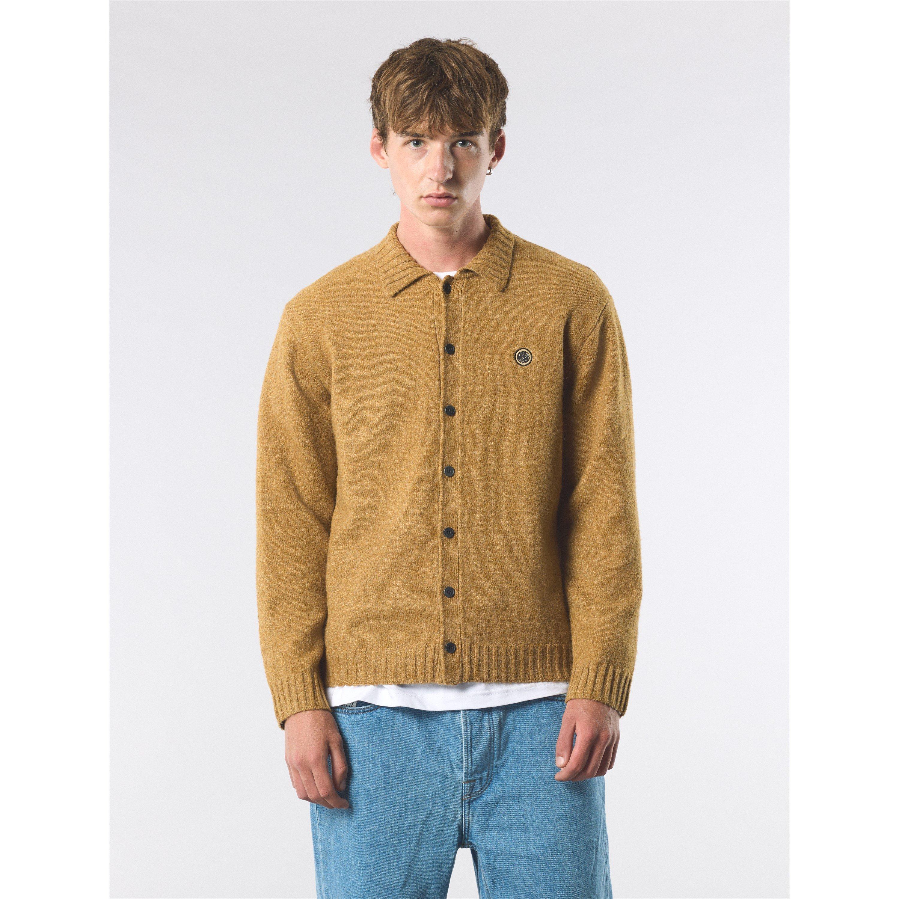 Tan - Pretty Green - Men's PG Whittaker Structured Tailored Overshirt - 2