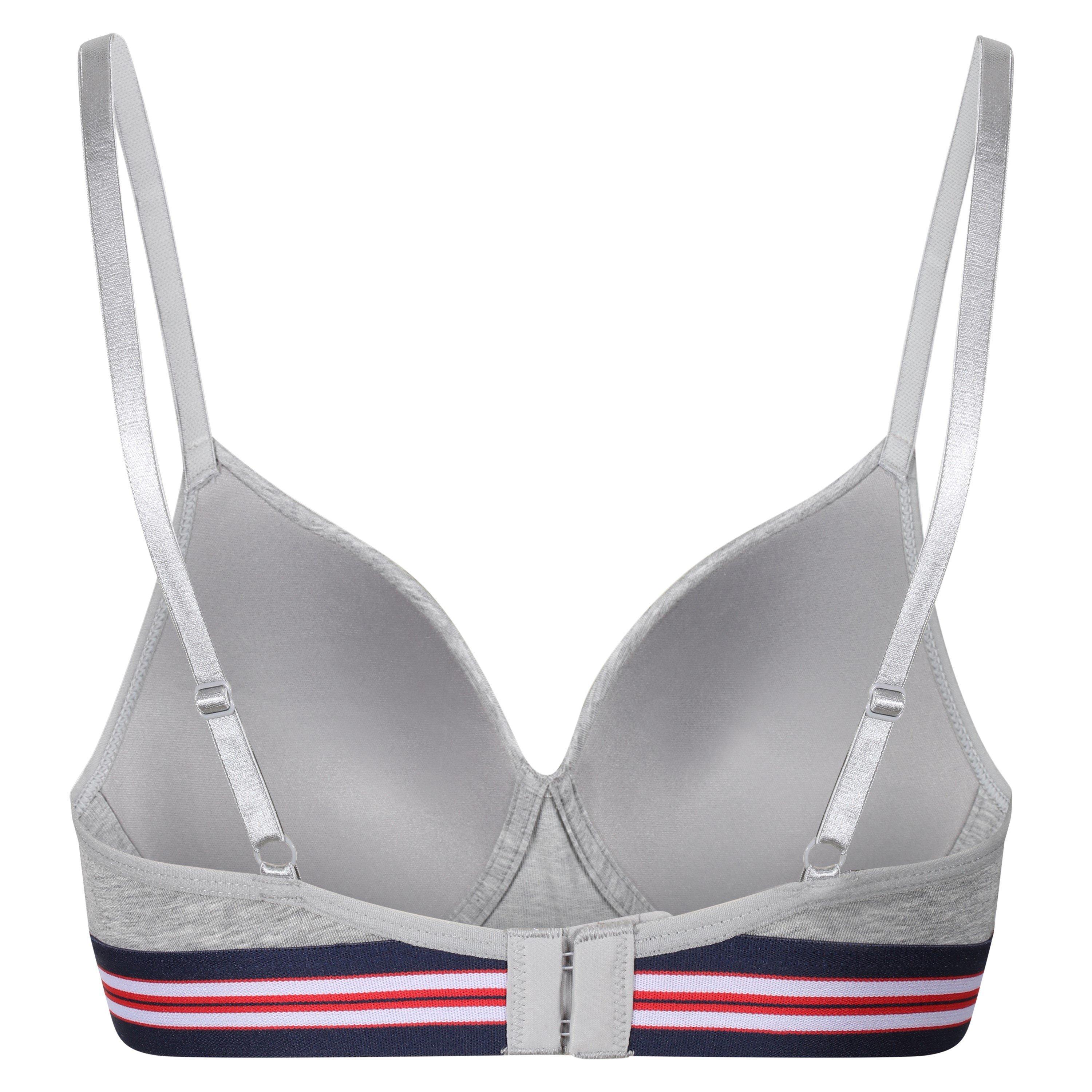 Grey Marl - Reebok - Womens Moulded Bra Tulip - 2