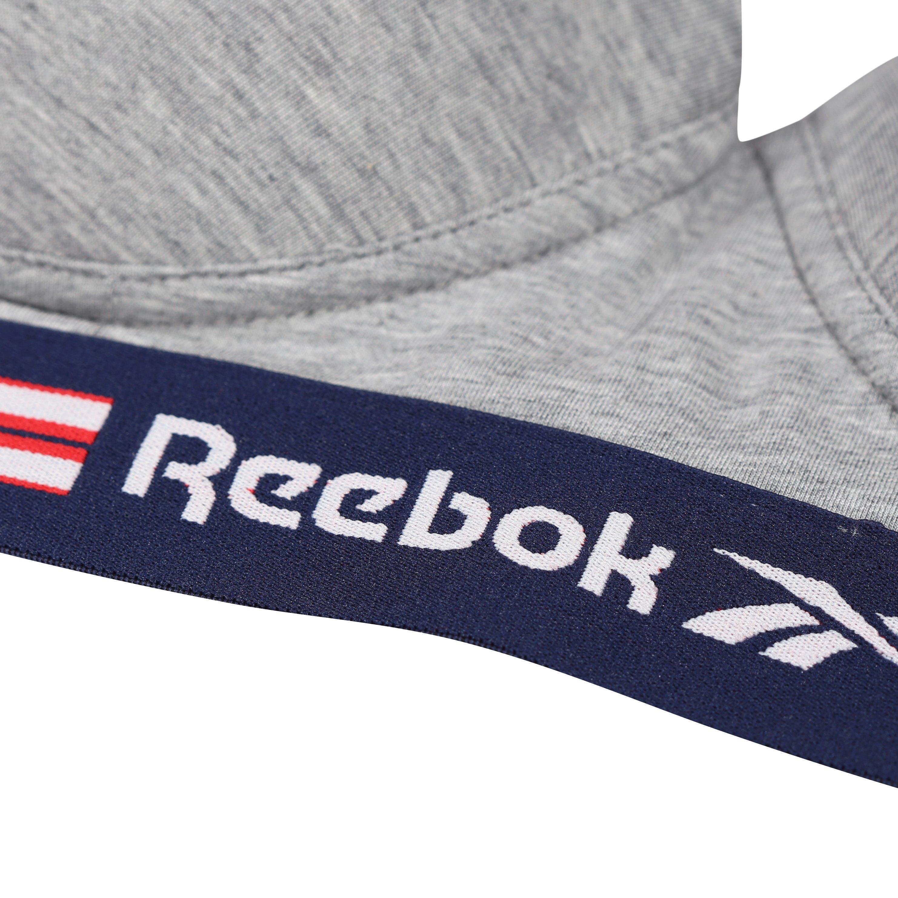 Grey Marl - Reebok - Womens Moulded Bra Tulip - 3