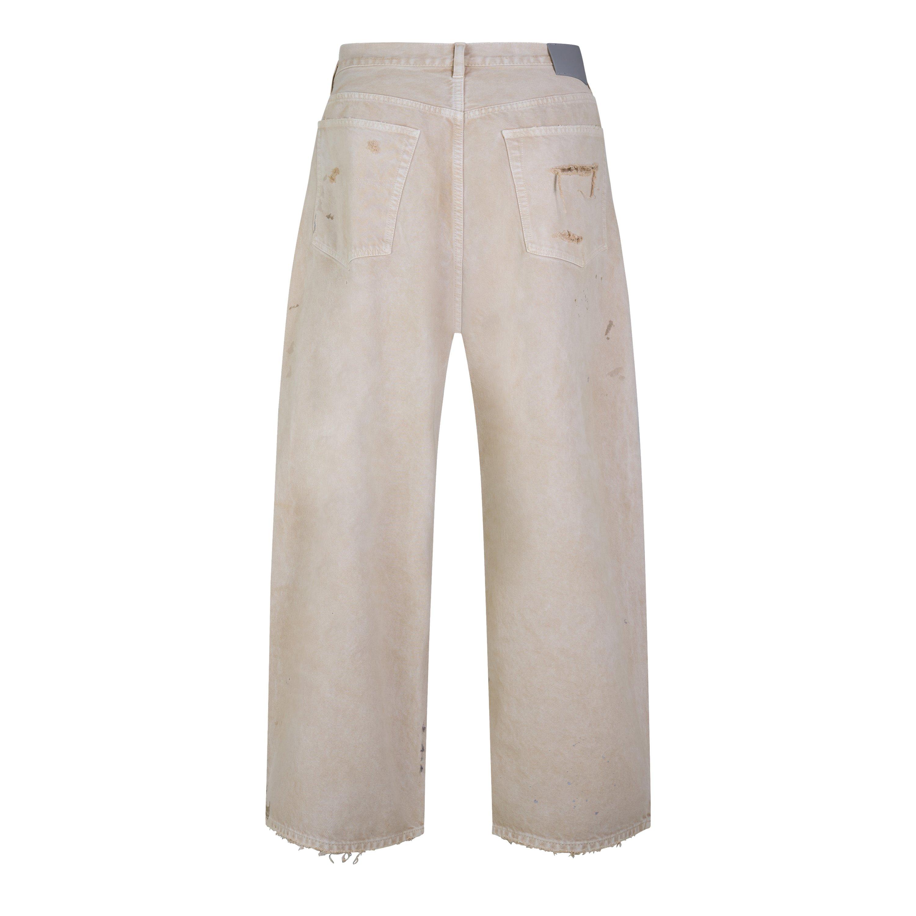 Beige - Balenciaga - Bal Relax Jeans Sn64 - 2