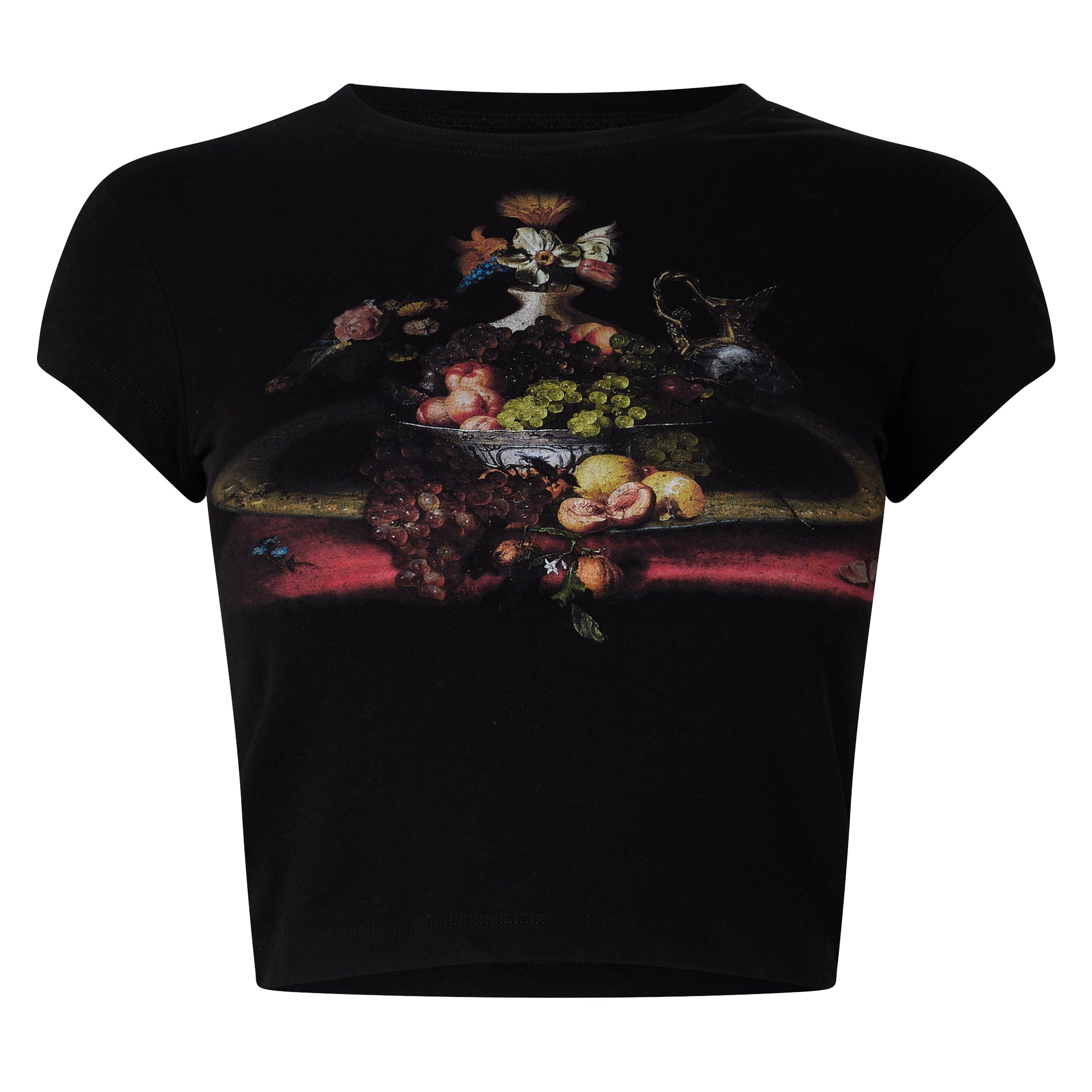 Black - Vivienne Westwood - Viv Orb Baby Tee Ld64 - 1