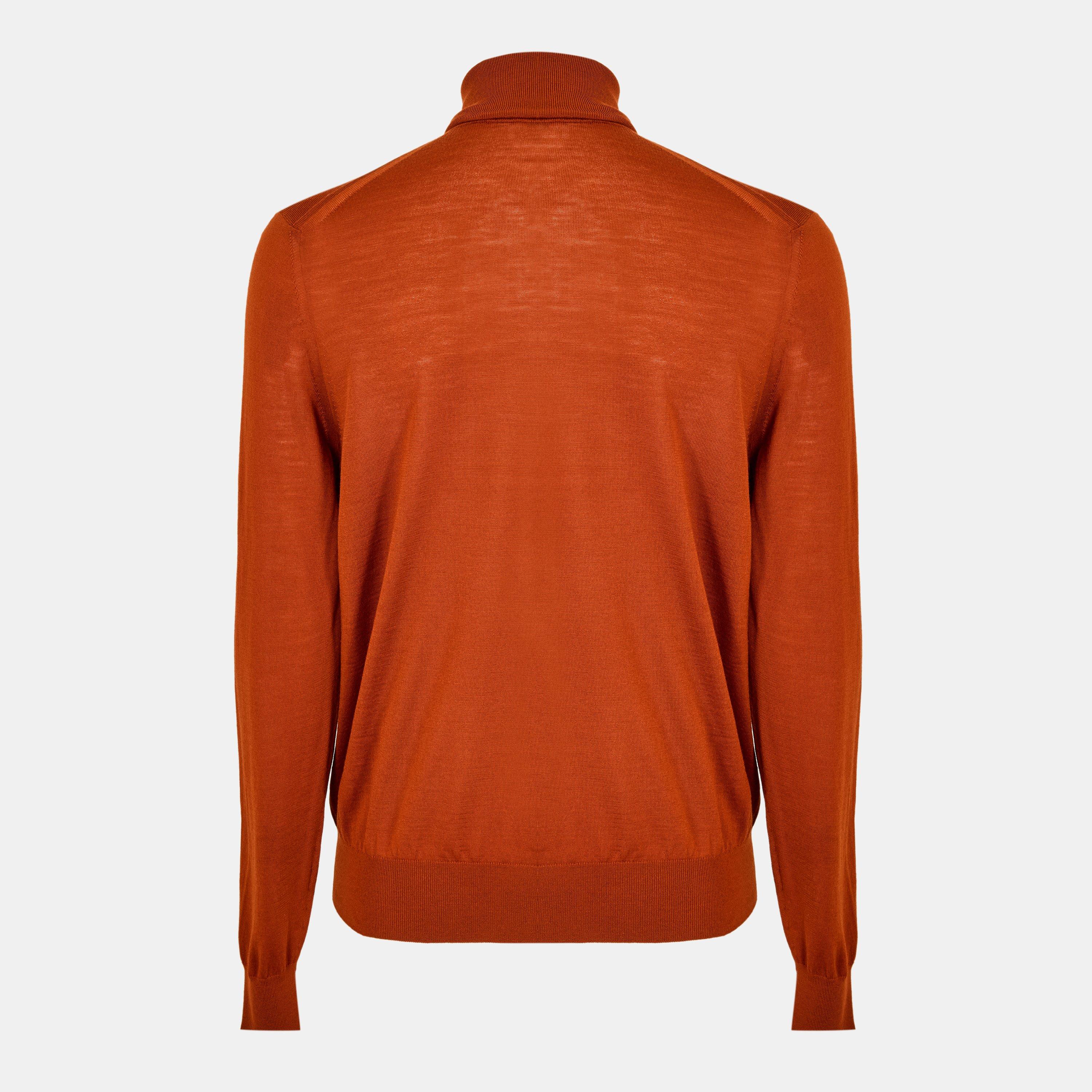 Red - Saint Laurent - Men's Crew Neck Jumper - 2