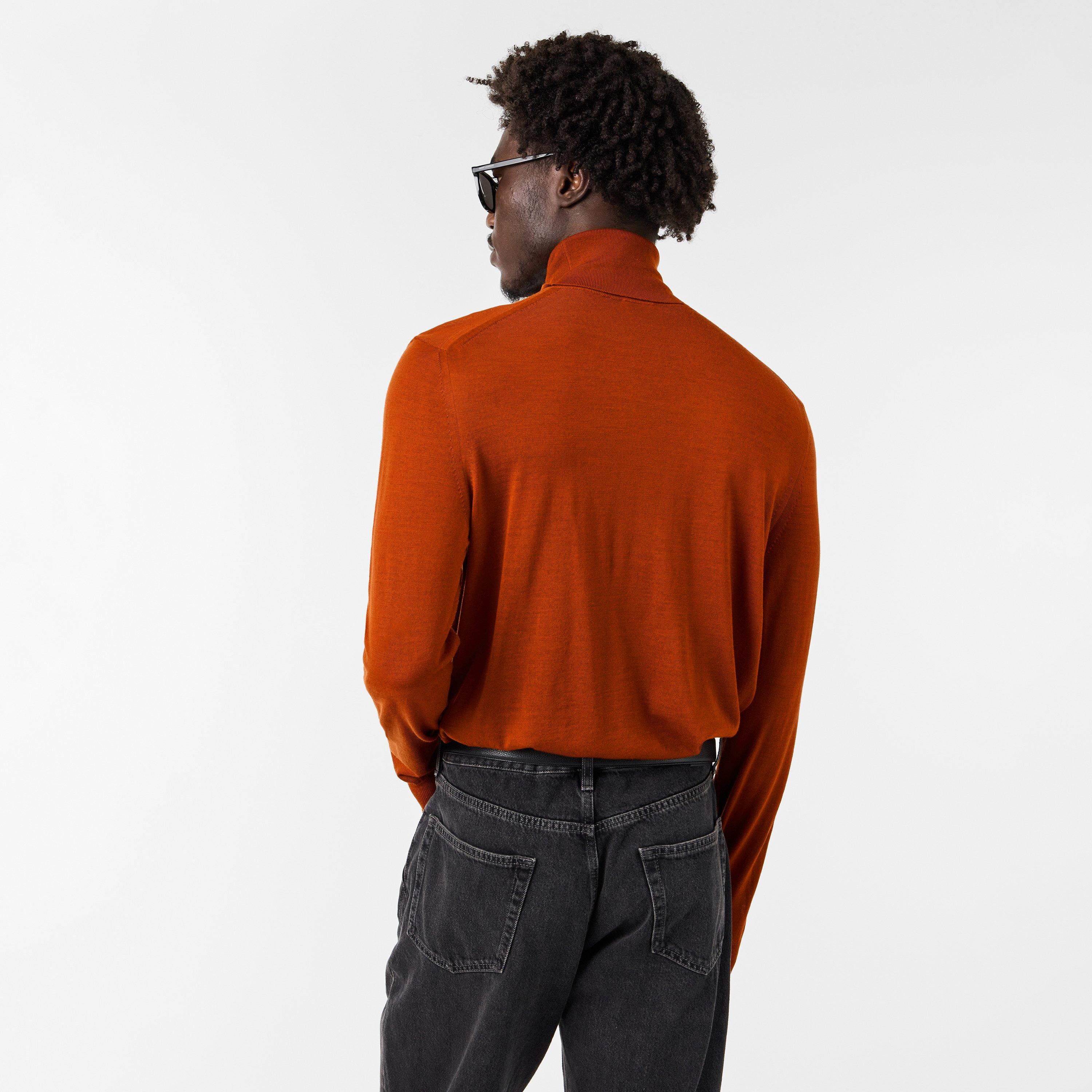 Red - Saint Laurent - Men's Crew Neck Jumper - 4
