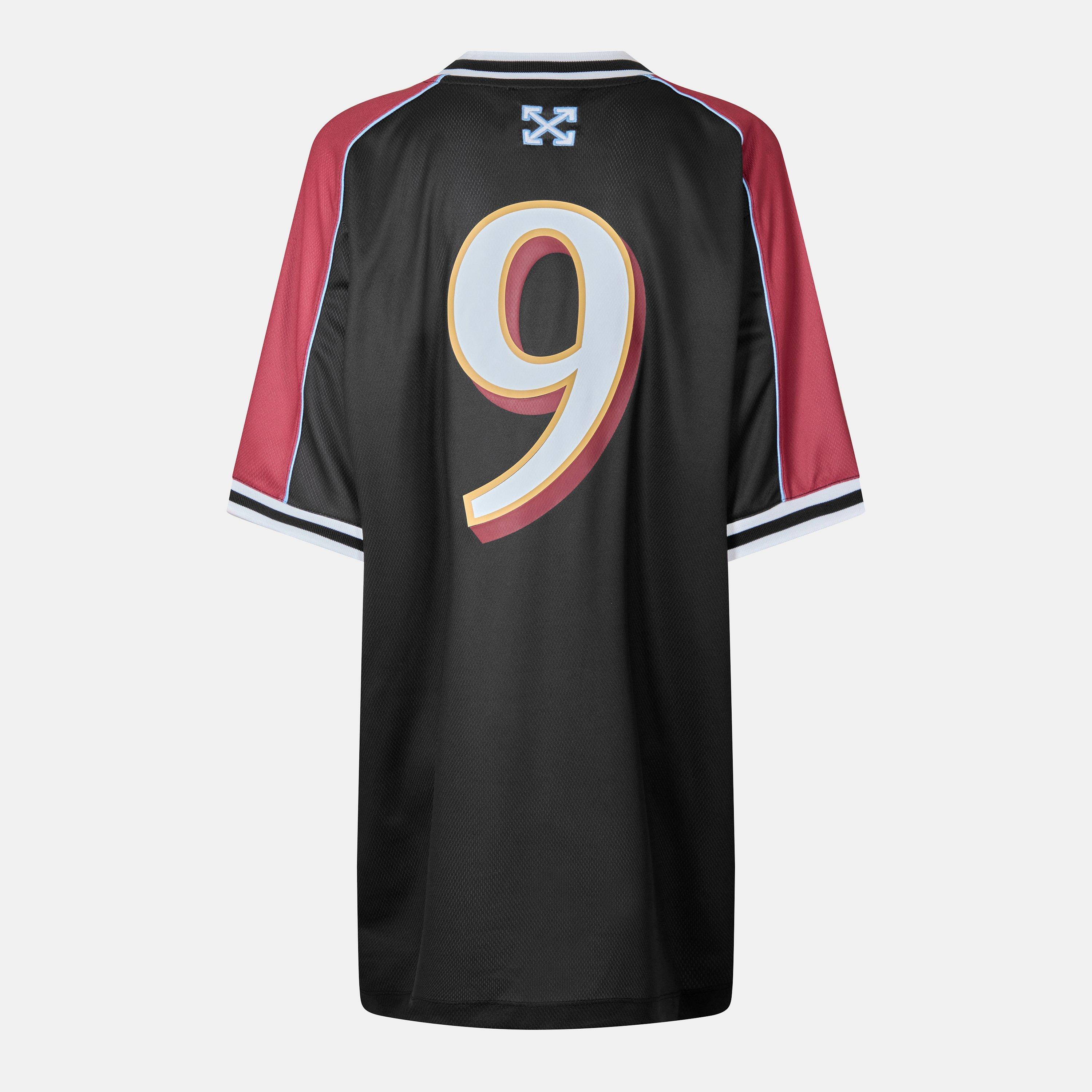 Black - Off White - Women's Soccer Mini Dress - 2