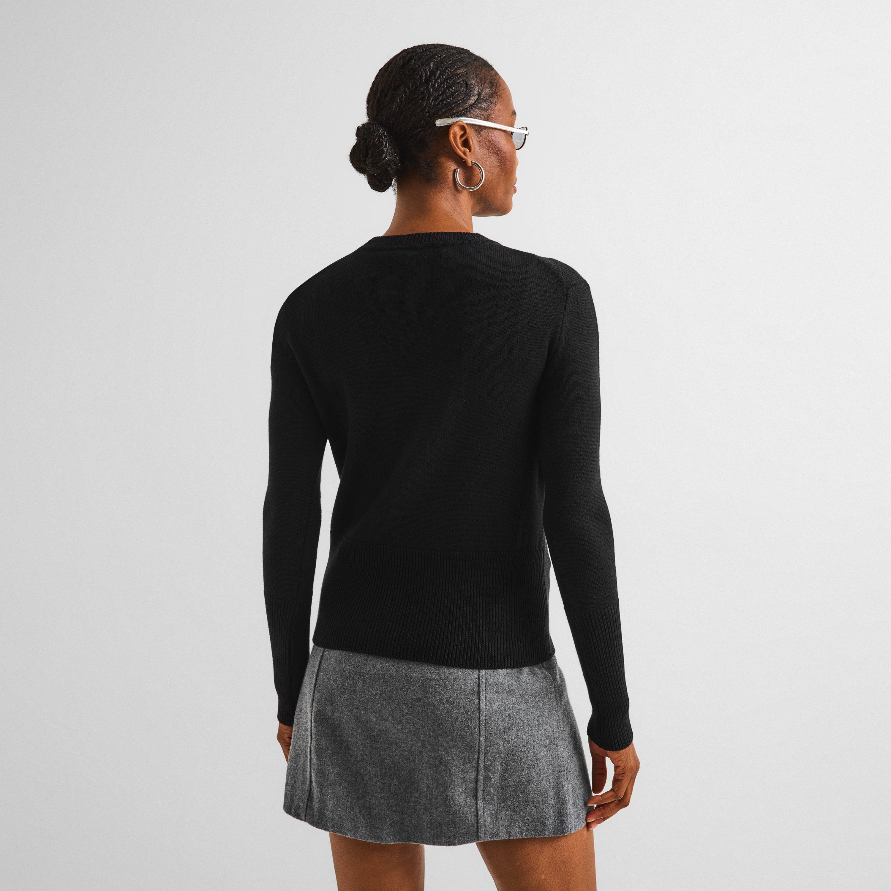 Black - Vivienne Westwood - Women's Katie Crew-Neck Jumper - 4