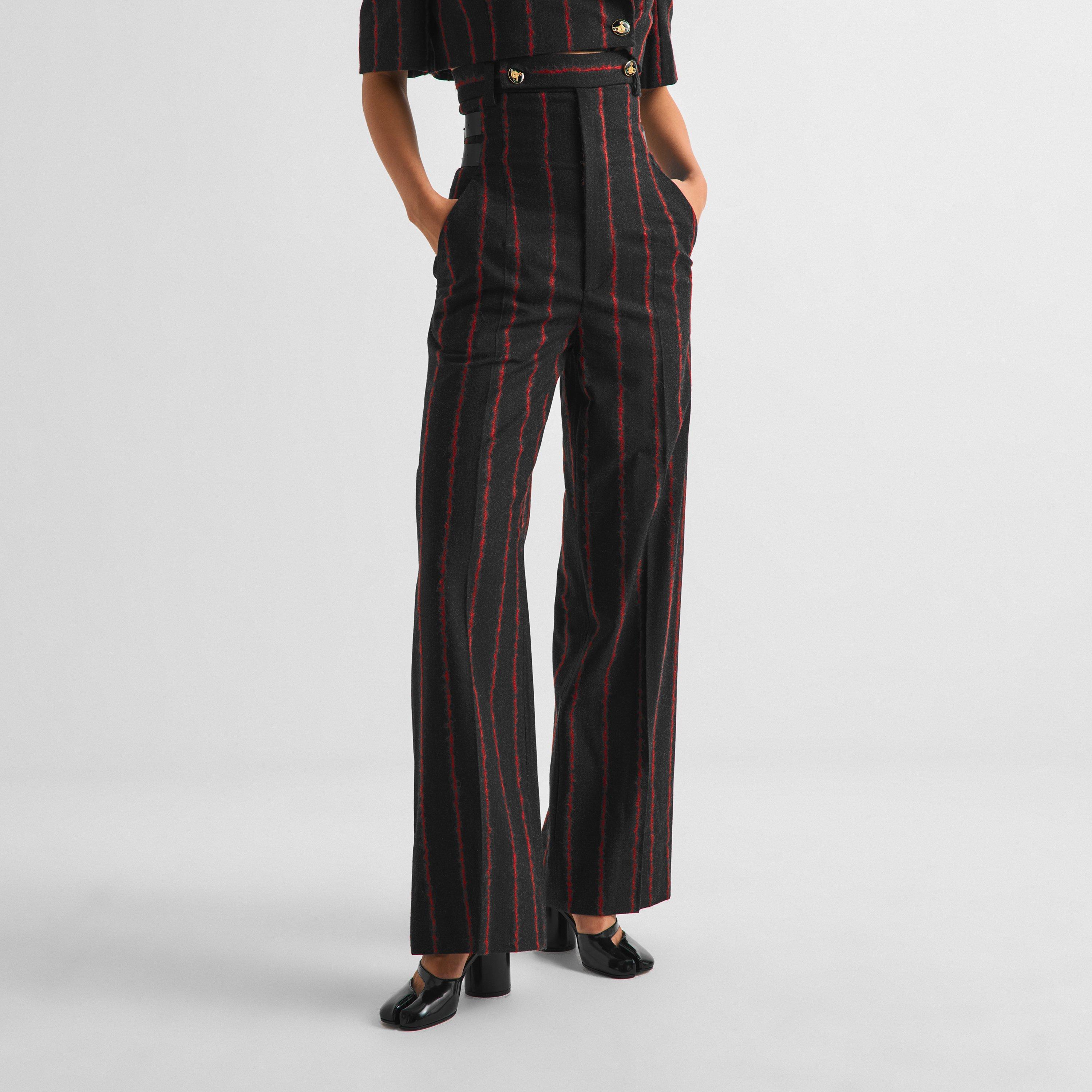 Charcoal - Vivienne Westwood - Viv Waist Laurn Trs Ld64 - 3