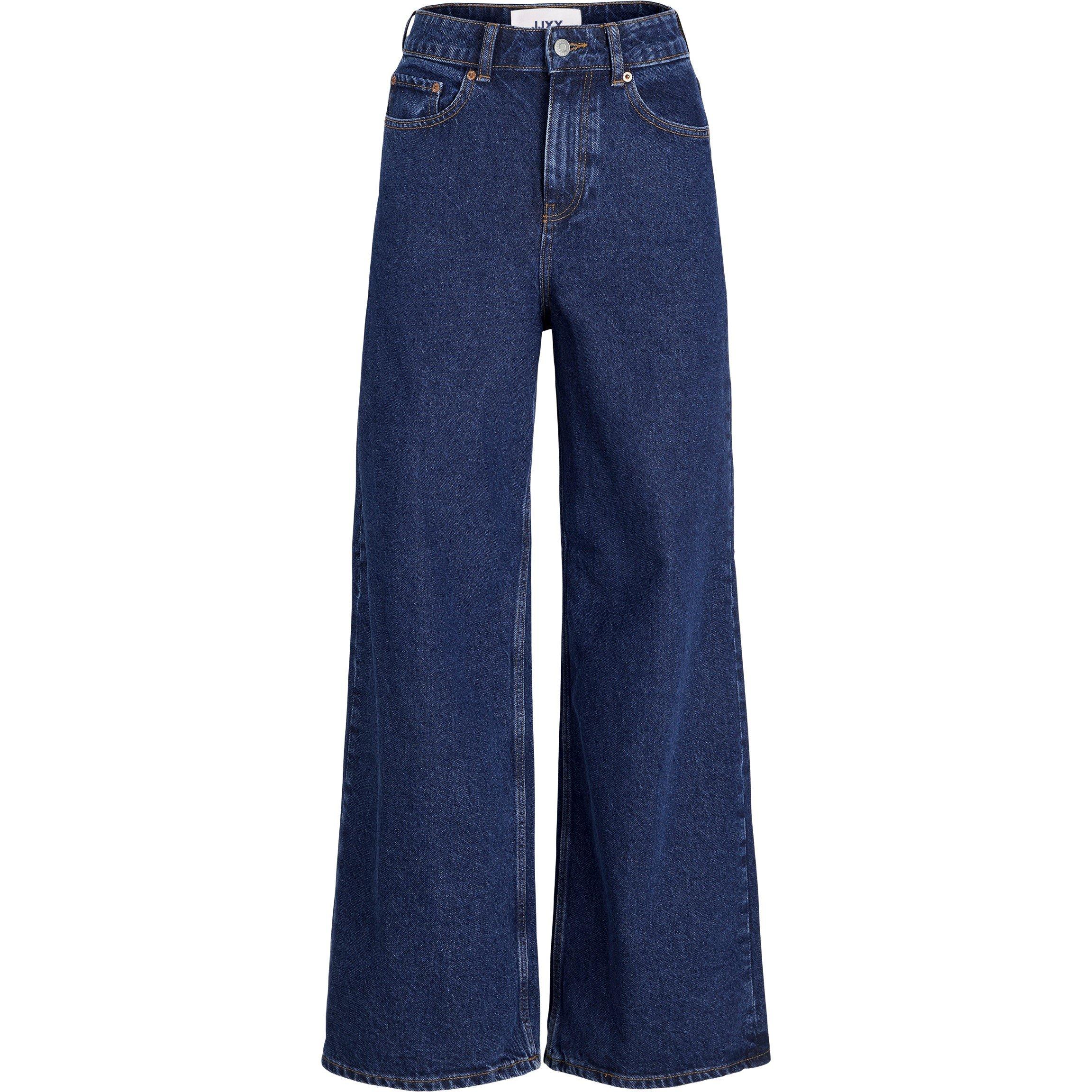 Dark Blue Denim - JJXX - Tokyo Wide Leg Jeans - 7
