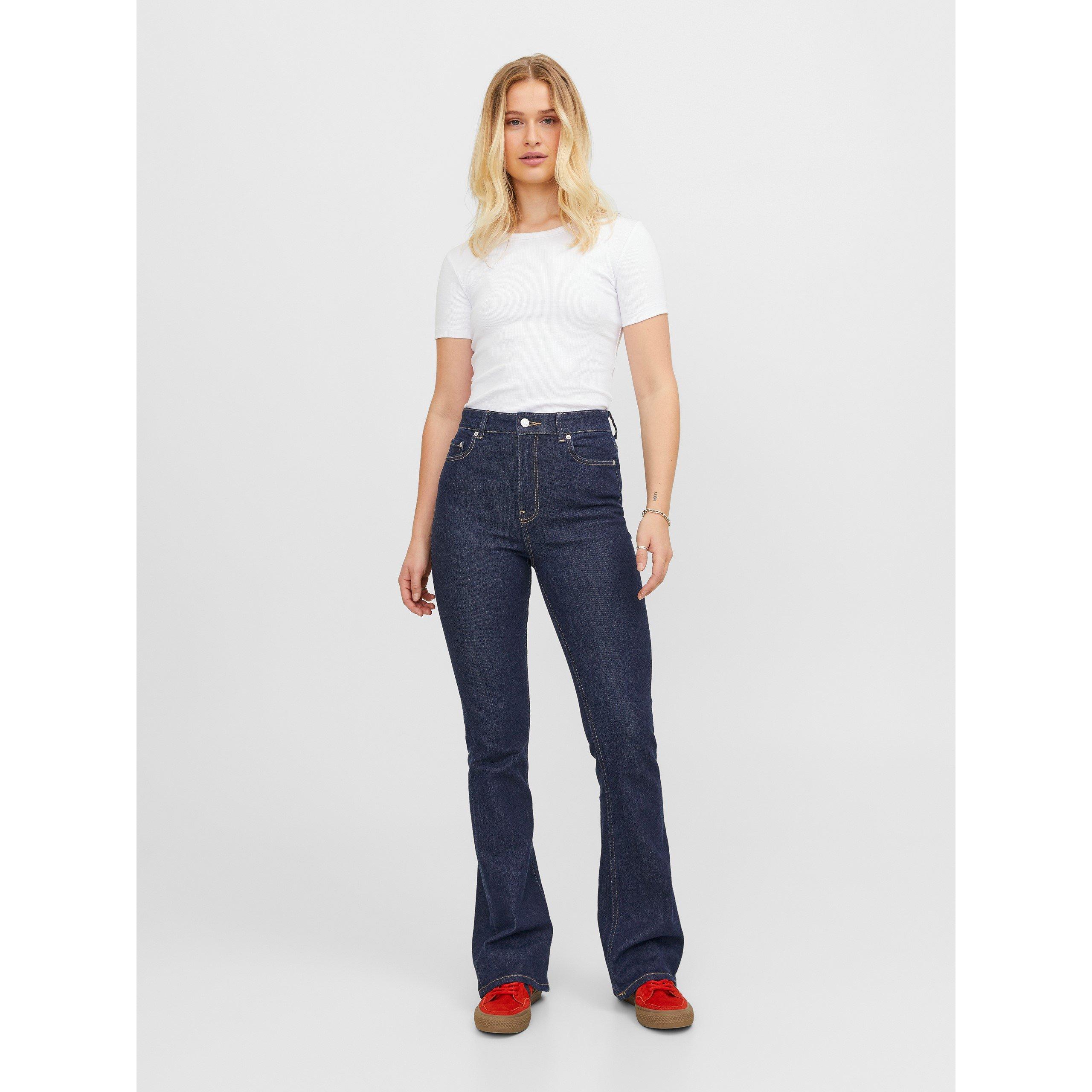 Denim bleu foncé - JJXX - Women's Turin Bootcut Jeans - 1