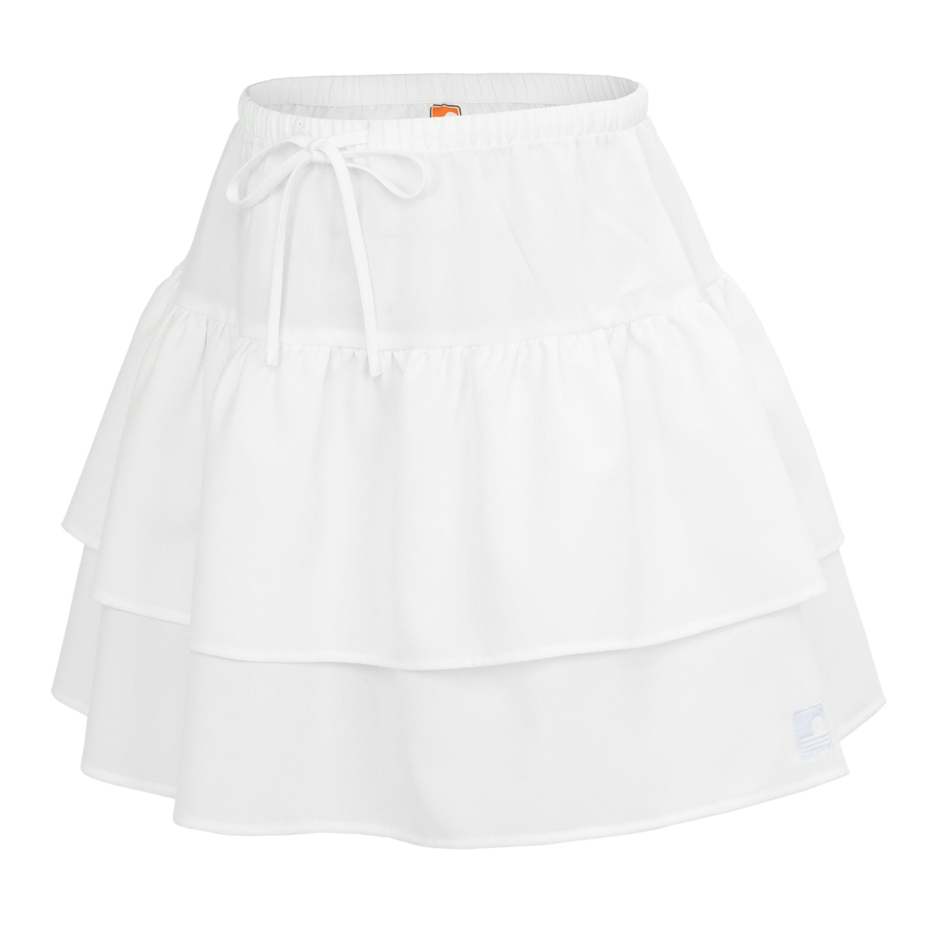 Branco - SoulCal - Soul Linen Tiered Skirt - 3