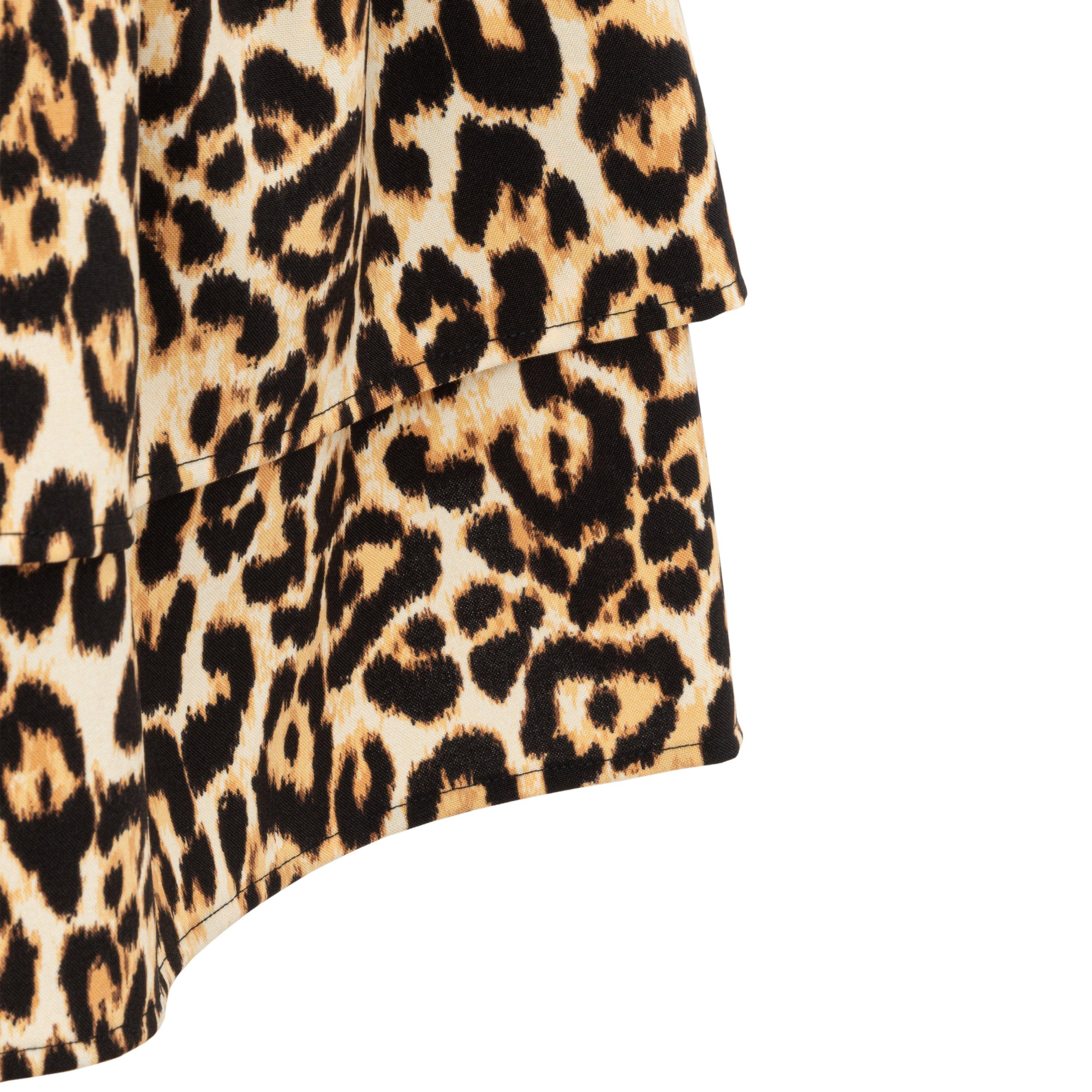 Leopard Print - SoulCal - Women's Soul Linen Tiered Skirt - 5