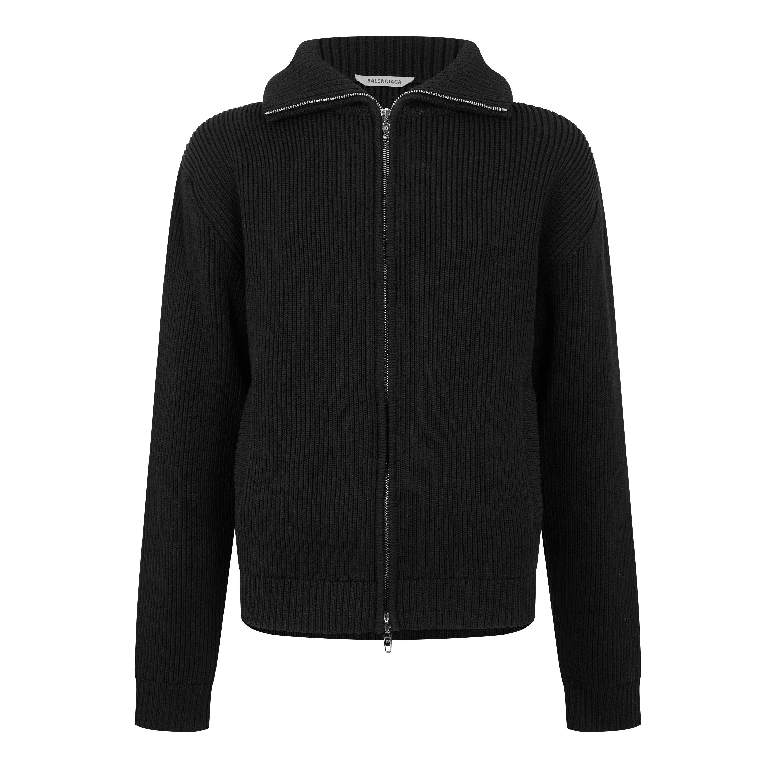 Black - Balenciaga - Bal Chunky Knit Sn64 - 1
