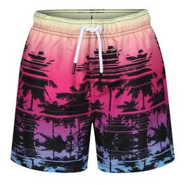 Ript Palm Print Swim Shorts Boys