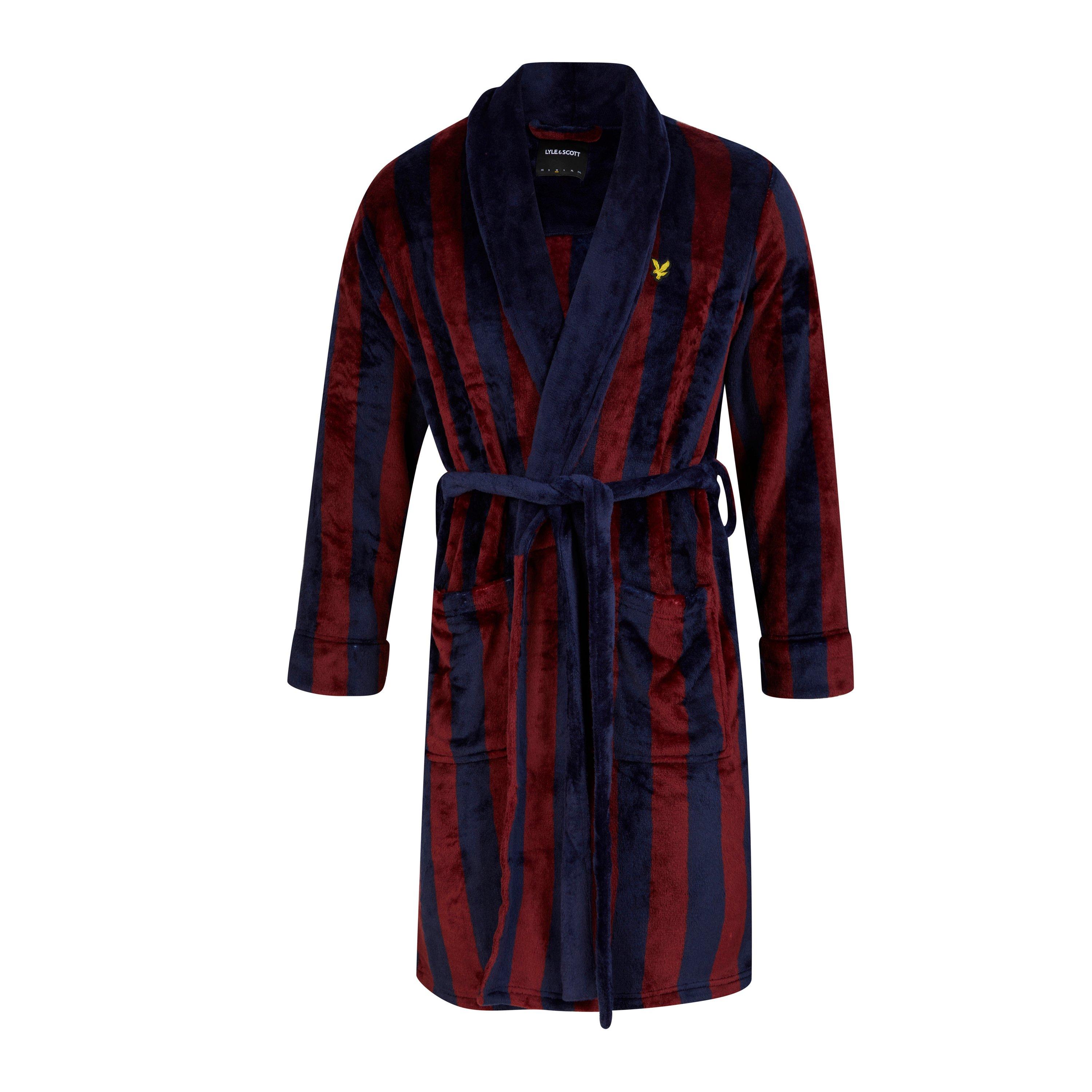 Lyle and Scott Strp Bathrobe Sn99