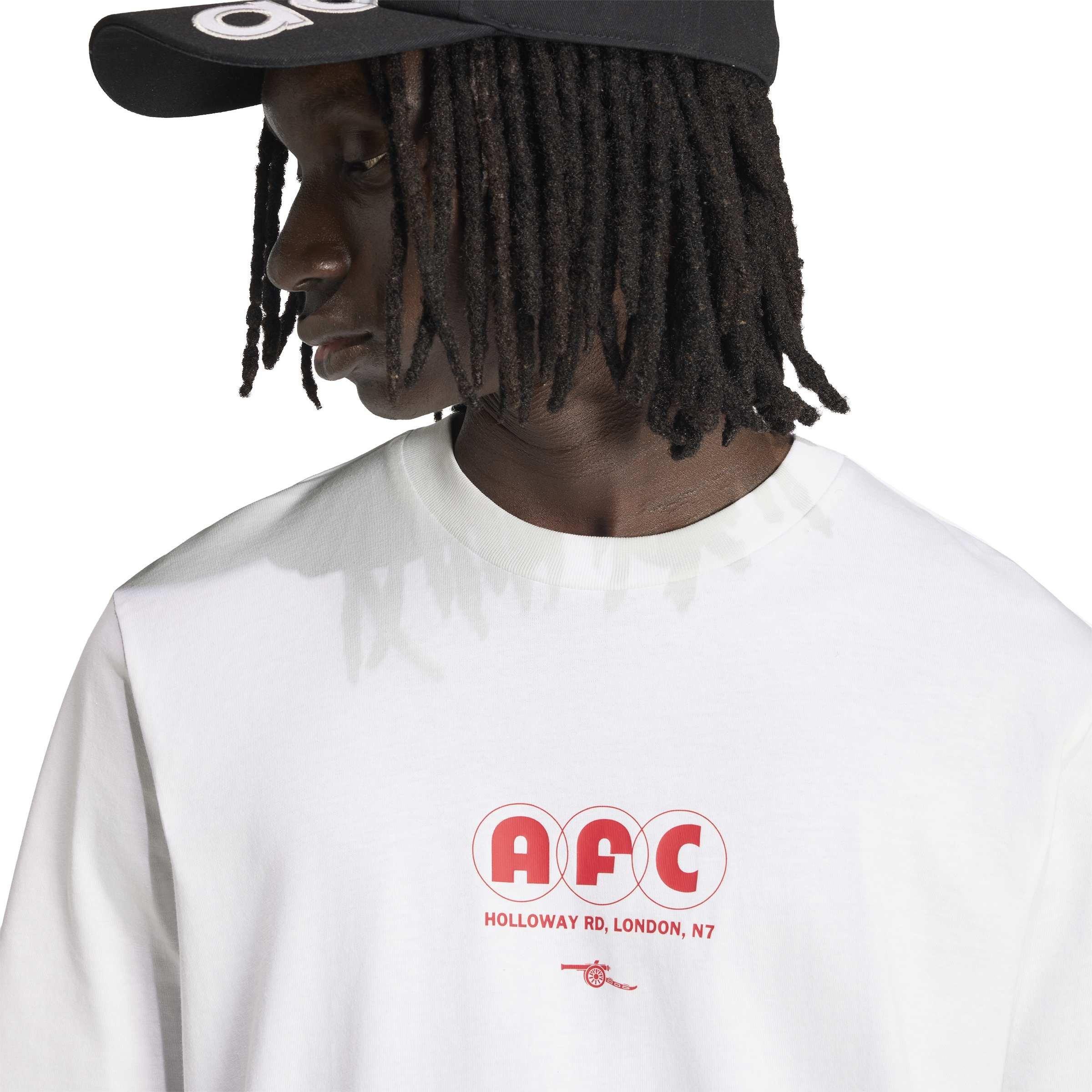 White - adidas - Adidas Afc Gr Tee Sn99 - 4