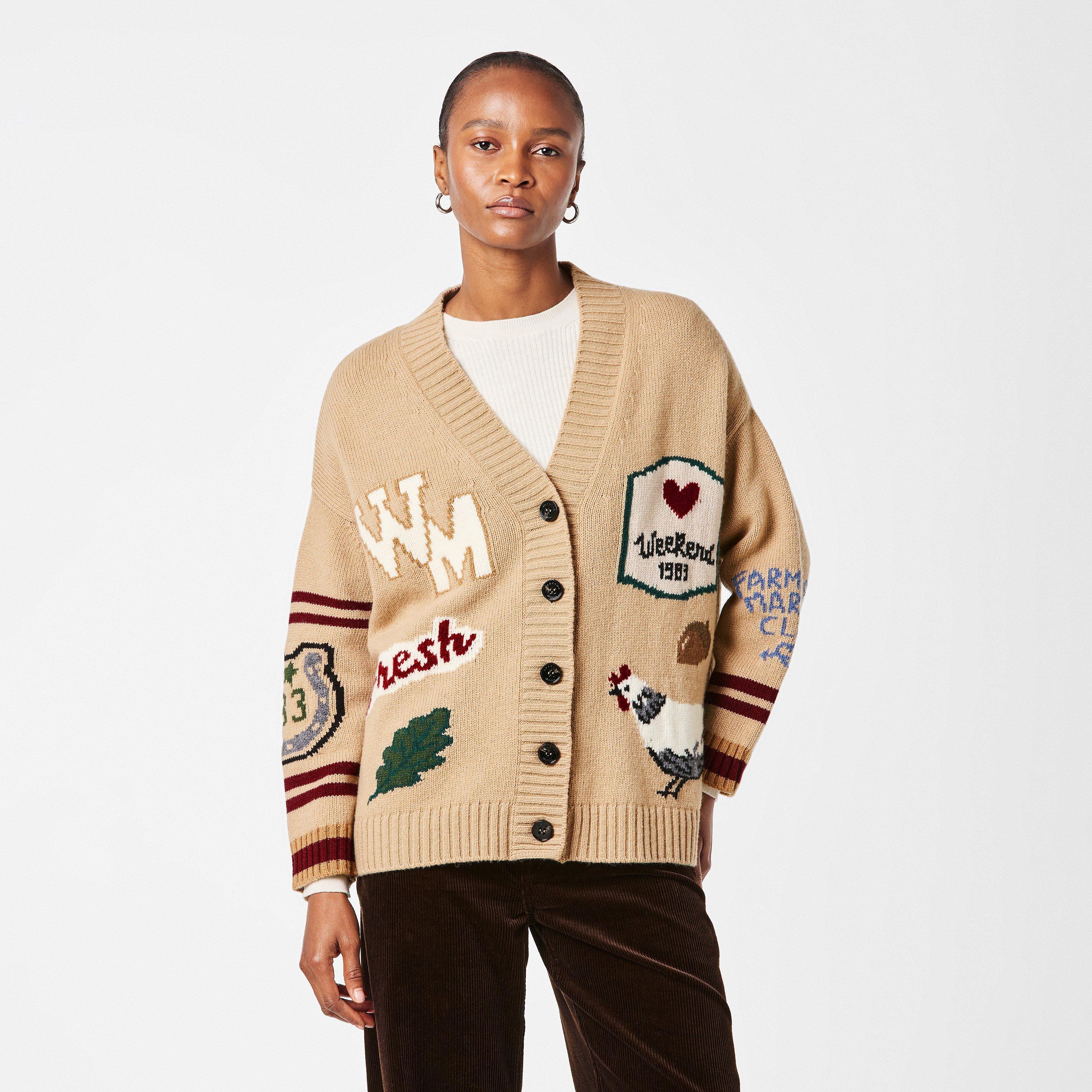 Beige - Weekend Max Mara - Women's Belgio Cardigan - 3